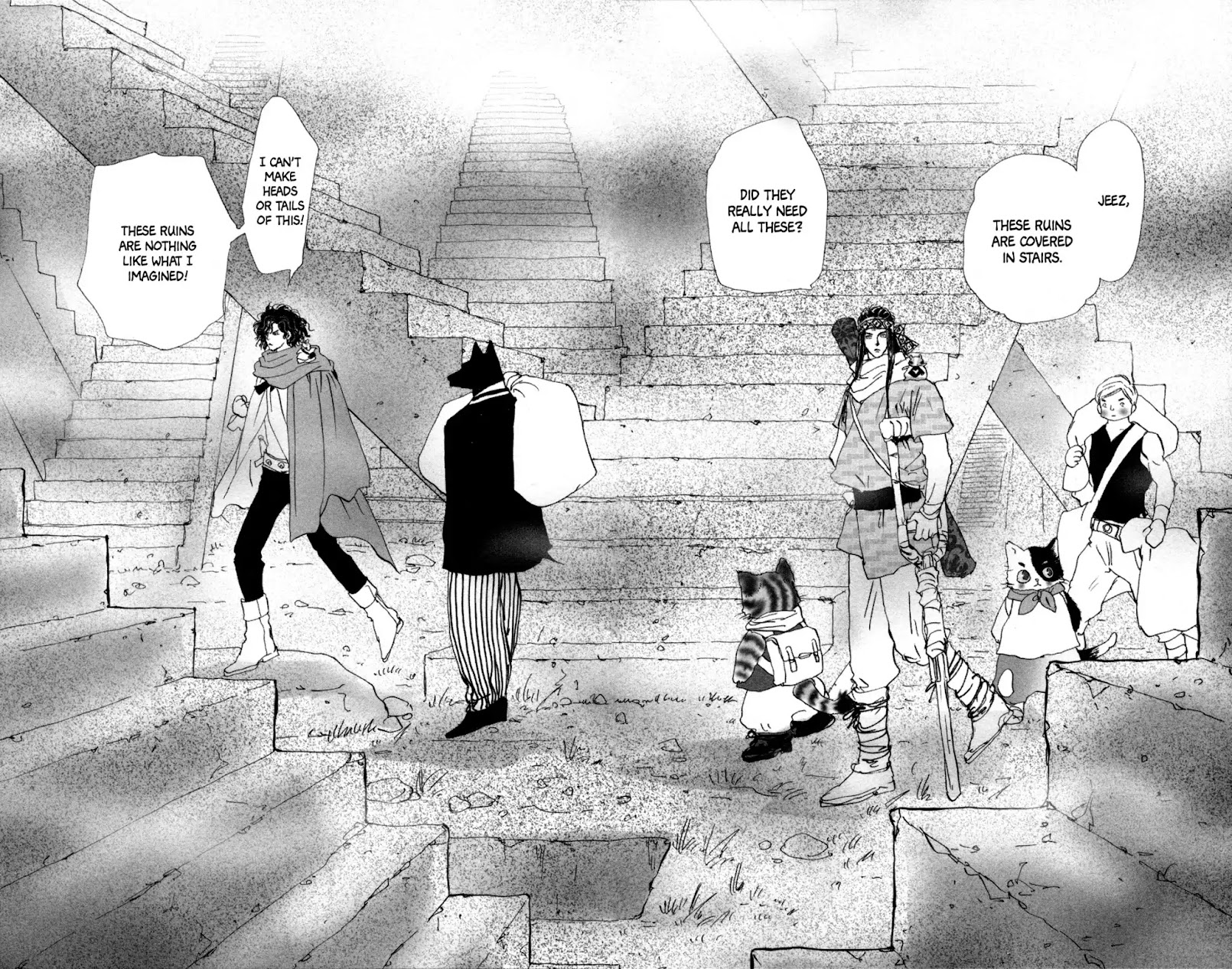 Neko Mix Genkitan Toraji Chapter 23 page 3 - Chapter 23: The Steps, the Moon, and Felmantis