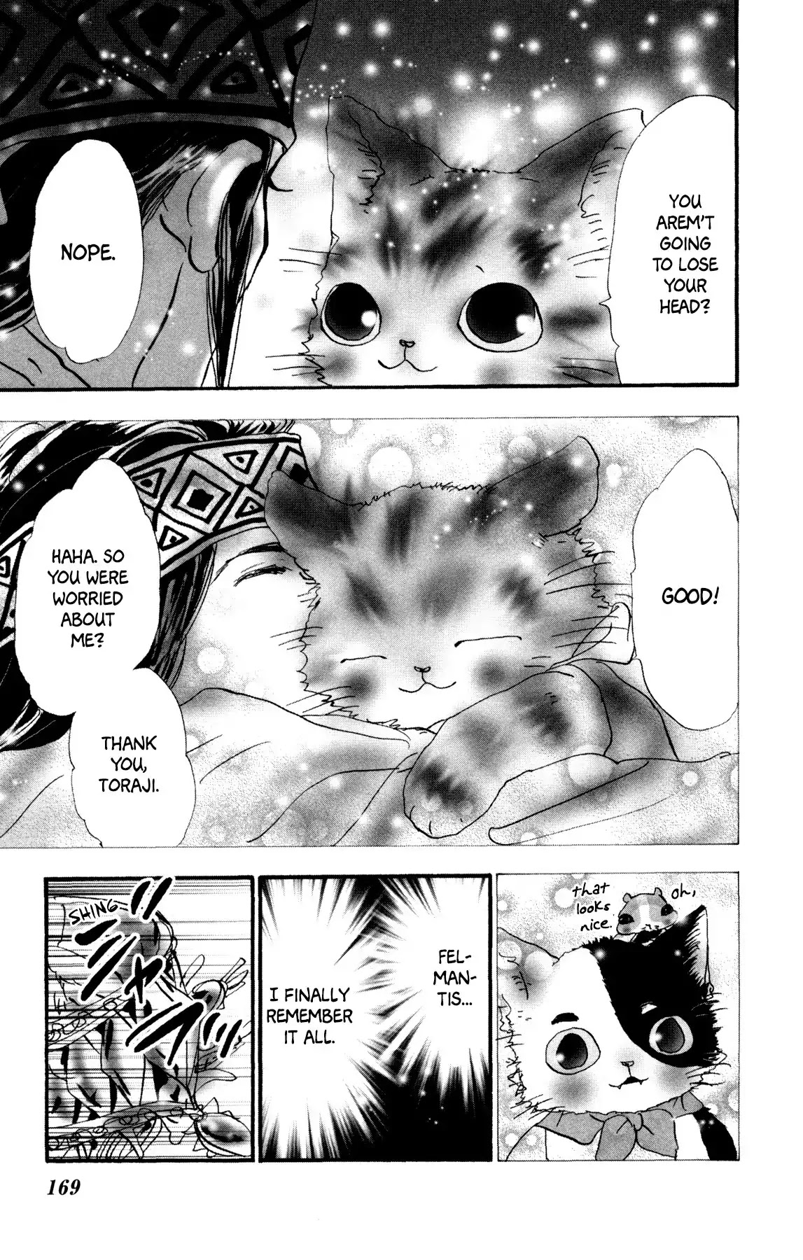 Neko Mix Genkitan Toraji Chapter 23 page 44 - Chapter 23: The Steps, the Moon, and Felmantis