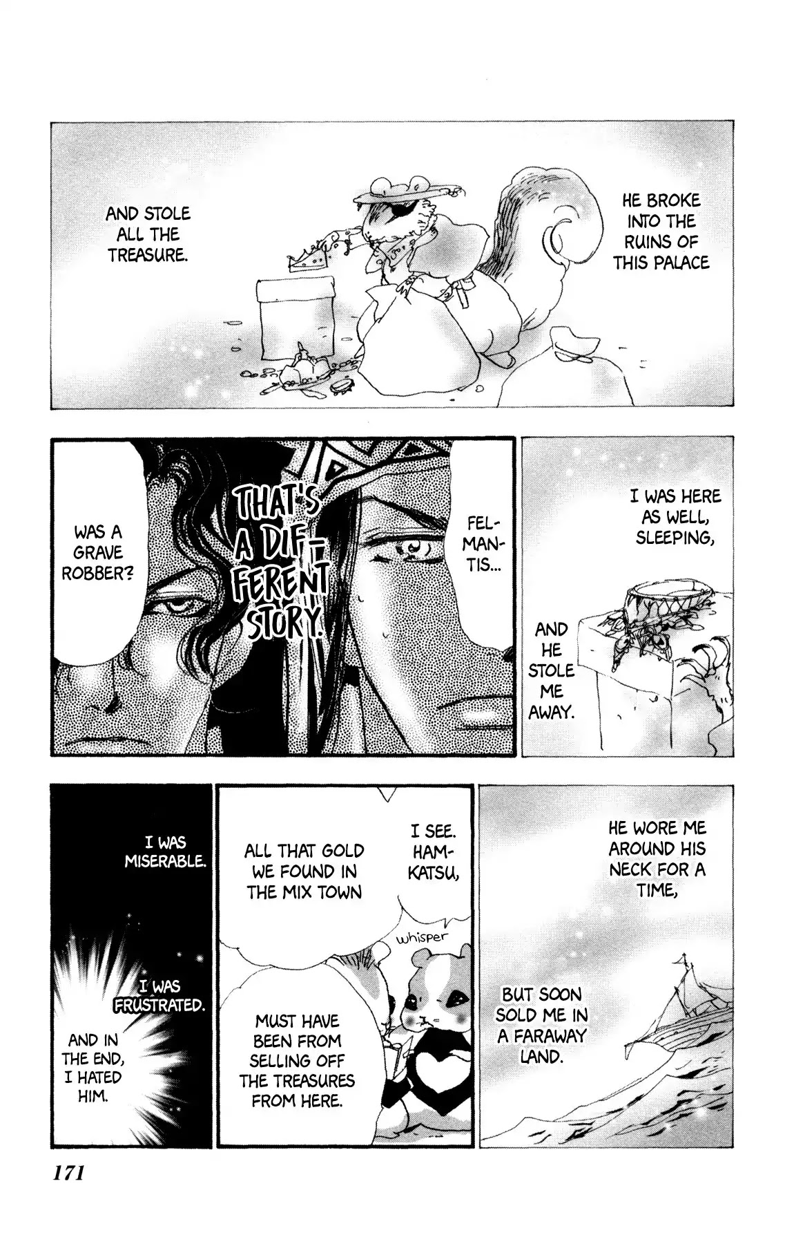 Neko Mix Genkitan Toraji Chapter 23 page 46 - Chapter 23: The Steps, the Moon, and Felmantis