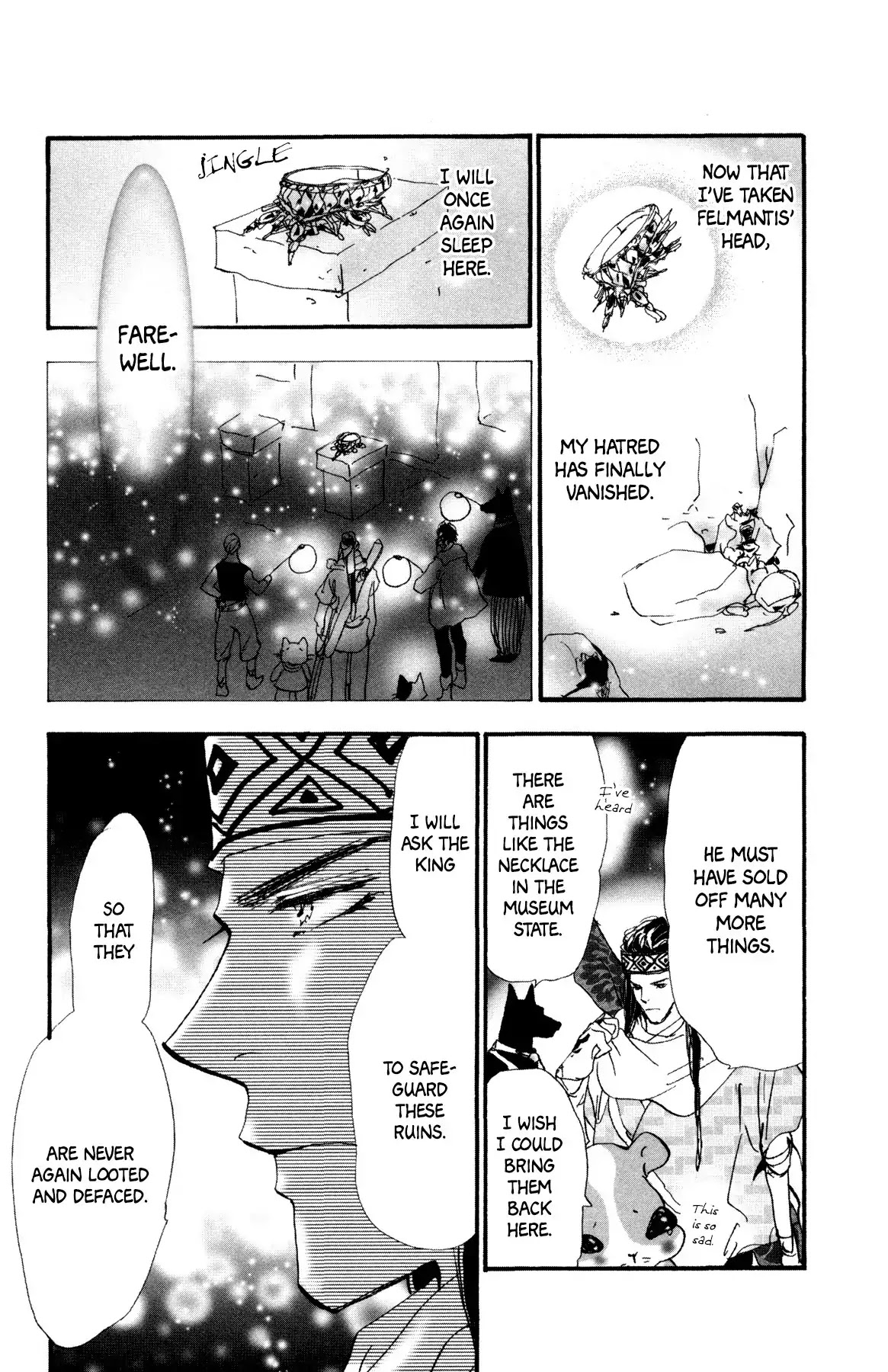 Neko Mix Genkitan Toraji Chapter 23 page 48 - Chapter 23: The Steps, the Moon, and Felmantis