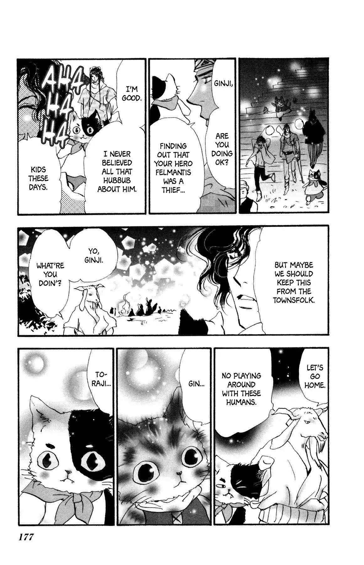 Neko Mix Genkitan Toraji Chapter 23 page 52 - Chapter 23: The Steps, the Moon, and Felmantis