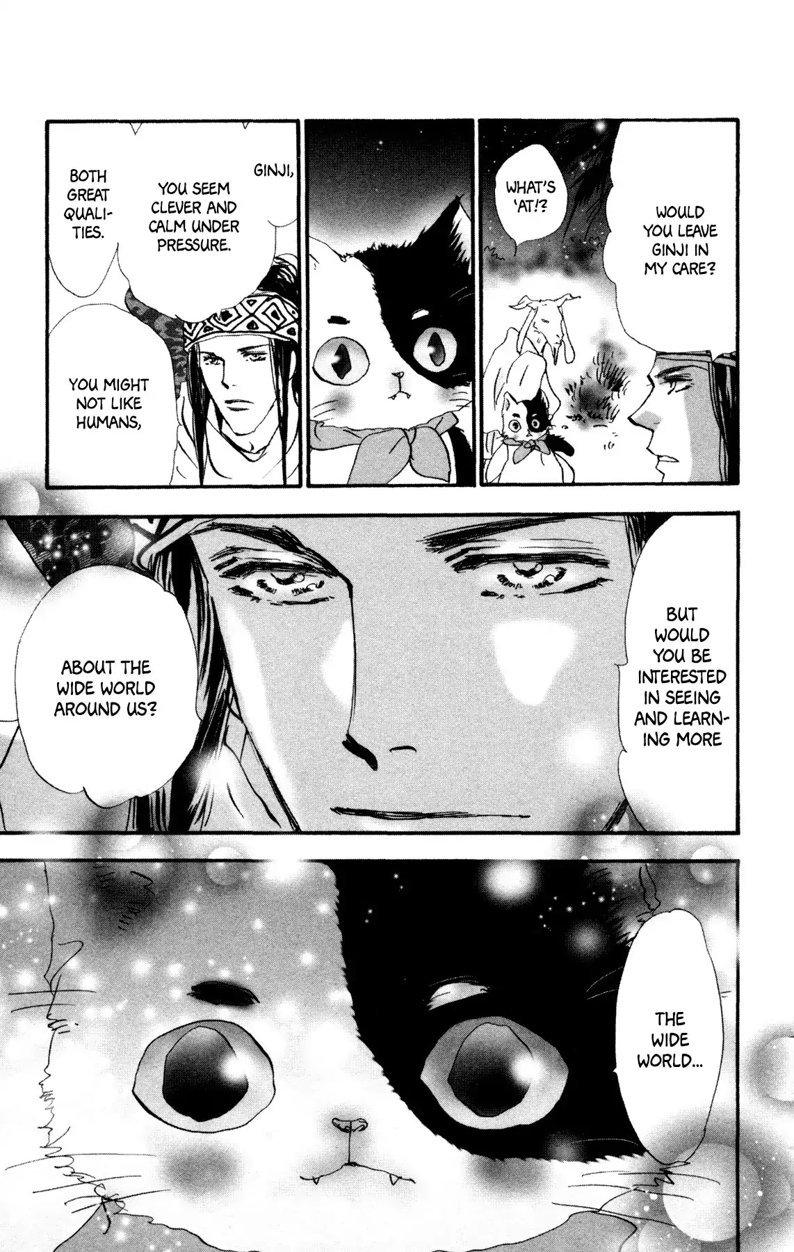 Neko Mix Genkitan Toraji Chapter 23 page 54 - Chapter 23: The Steps, the Moon, and Felmantis