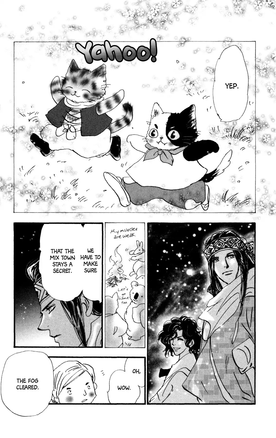 Neko Mix Genkitan Toraji Chapter 23 page 56 - Chapter 23: The Steps, the Moon, and Felmantis
