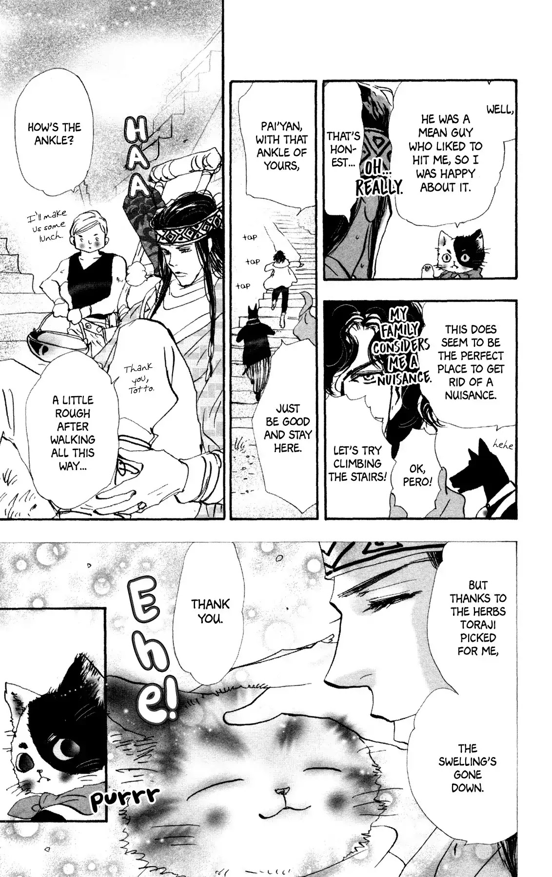 Neko Mix Genkitan Toraji Chapter 23 page 7 - Chapter 23: The Steps, the Moon, and Felmantis