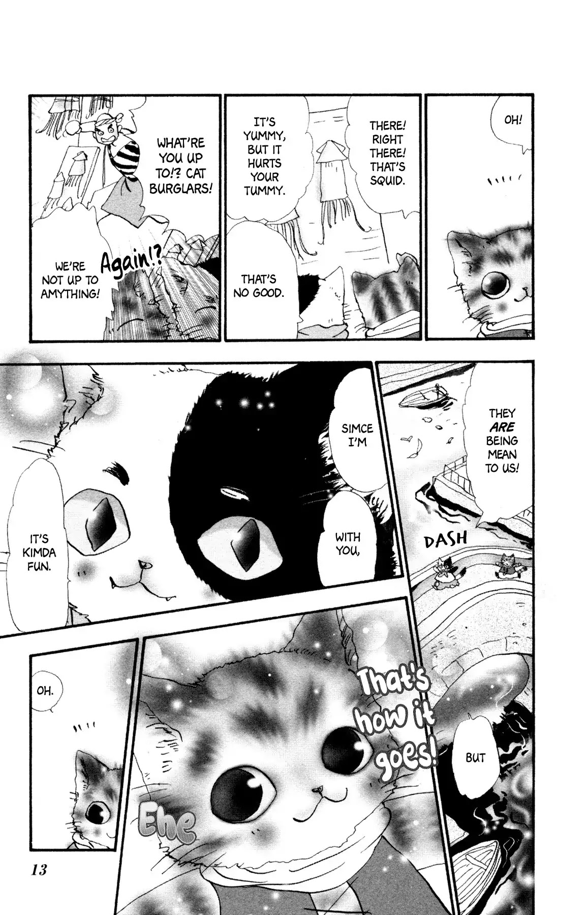 Neko Mix Genkitan Toraji Chapter 24 page 14 - Chapter 24: The Sea, the Training, and Jellybons