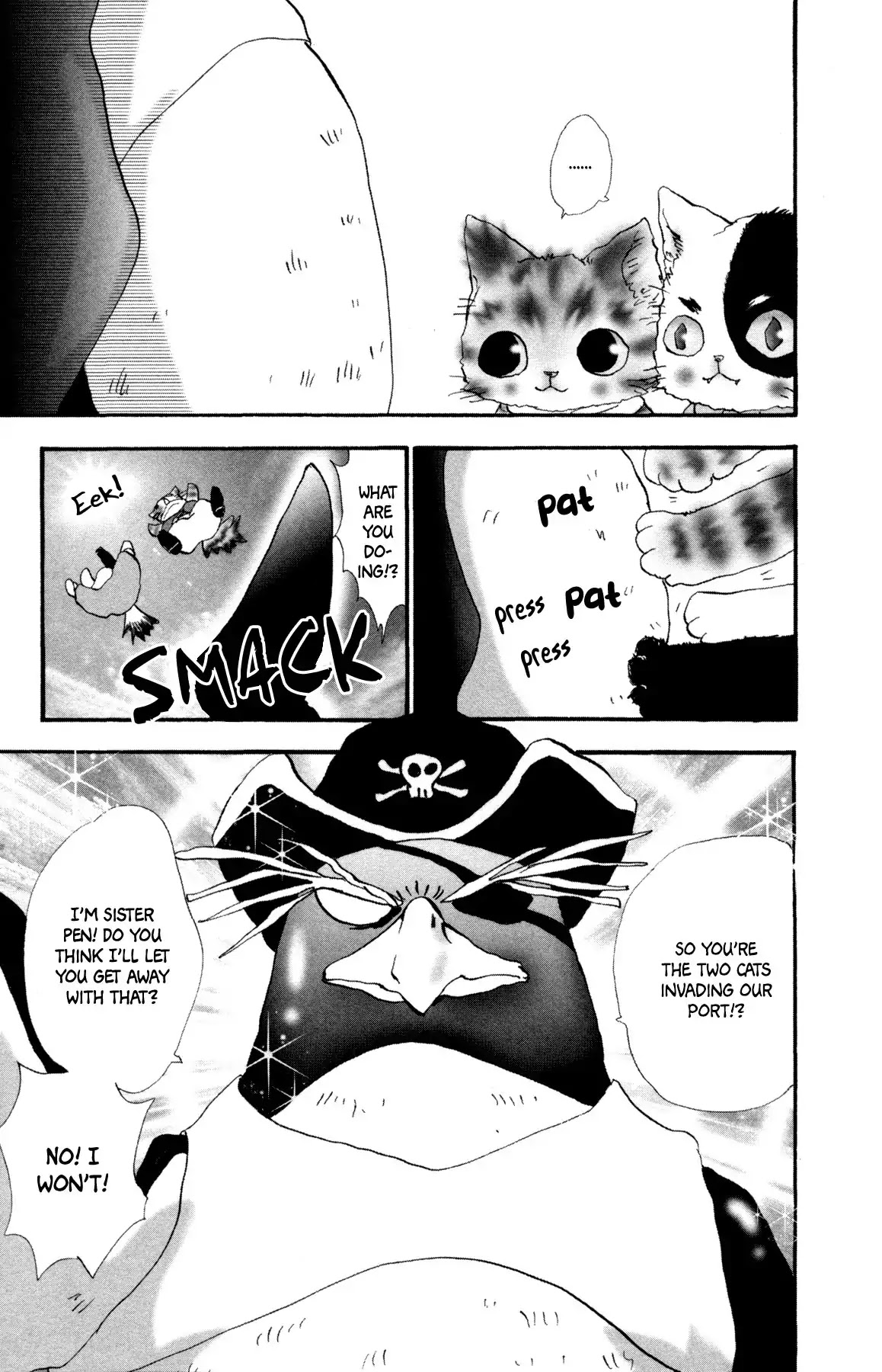 Neko Mix Genkitan Toraji Chapter 24 page 16 - Chapter 24: The Sea, the Training, and Jellybons