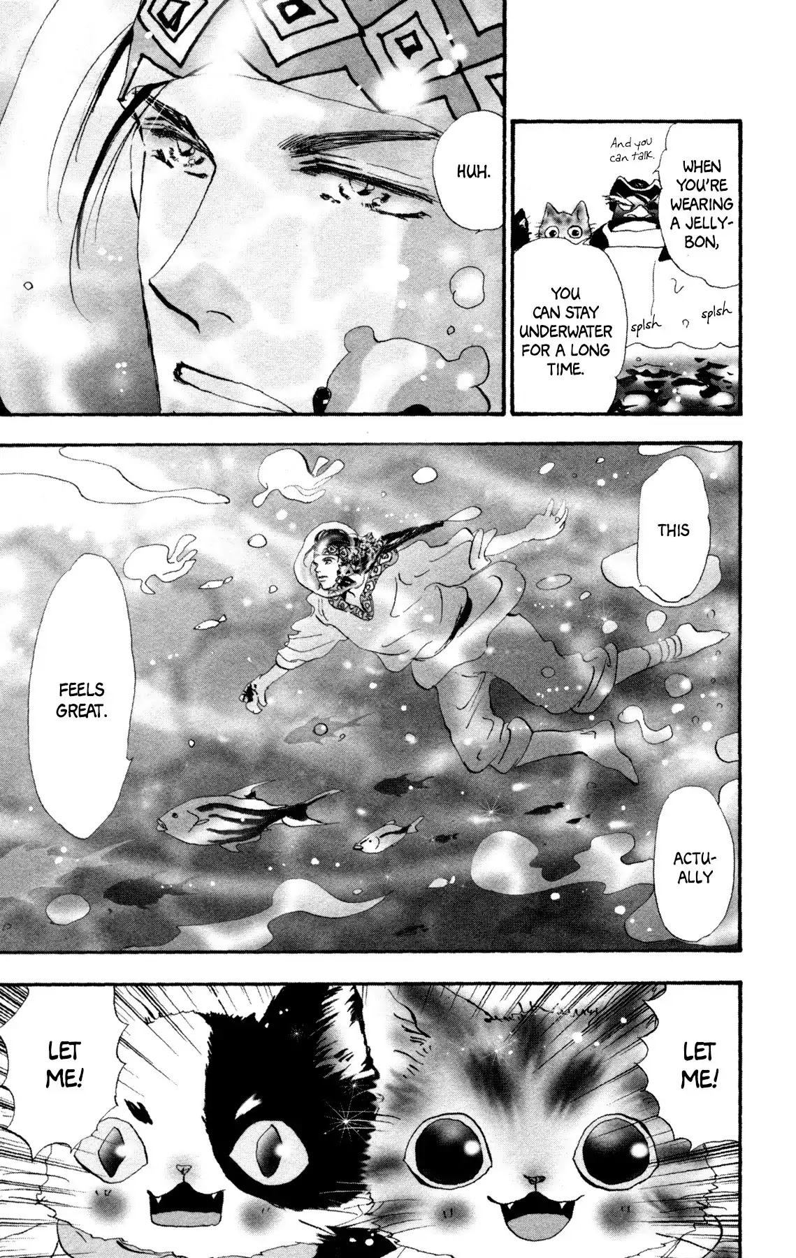 Neko Mix Genkitan Toraji Chapter 24 page 34 - Chapter 24: The Sea, the Training, and Jellybons