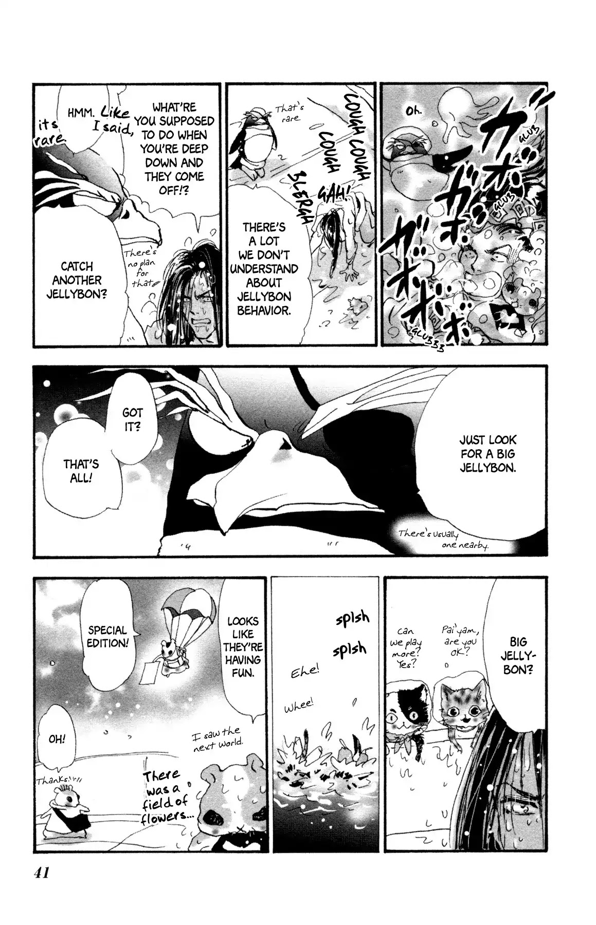 Neko Mix Genkitan Toraji Chapter 24 page 40 - Chapter 24: The Sea, the Training, and Jellybons