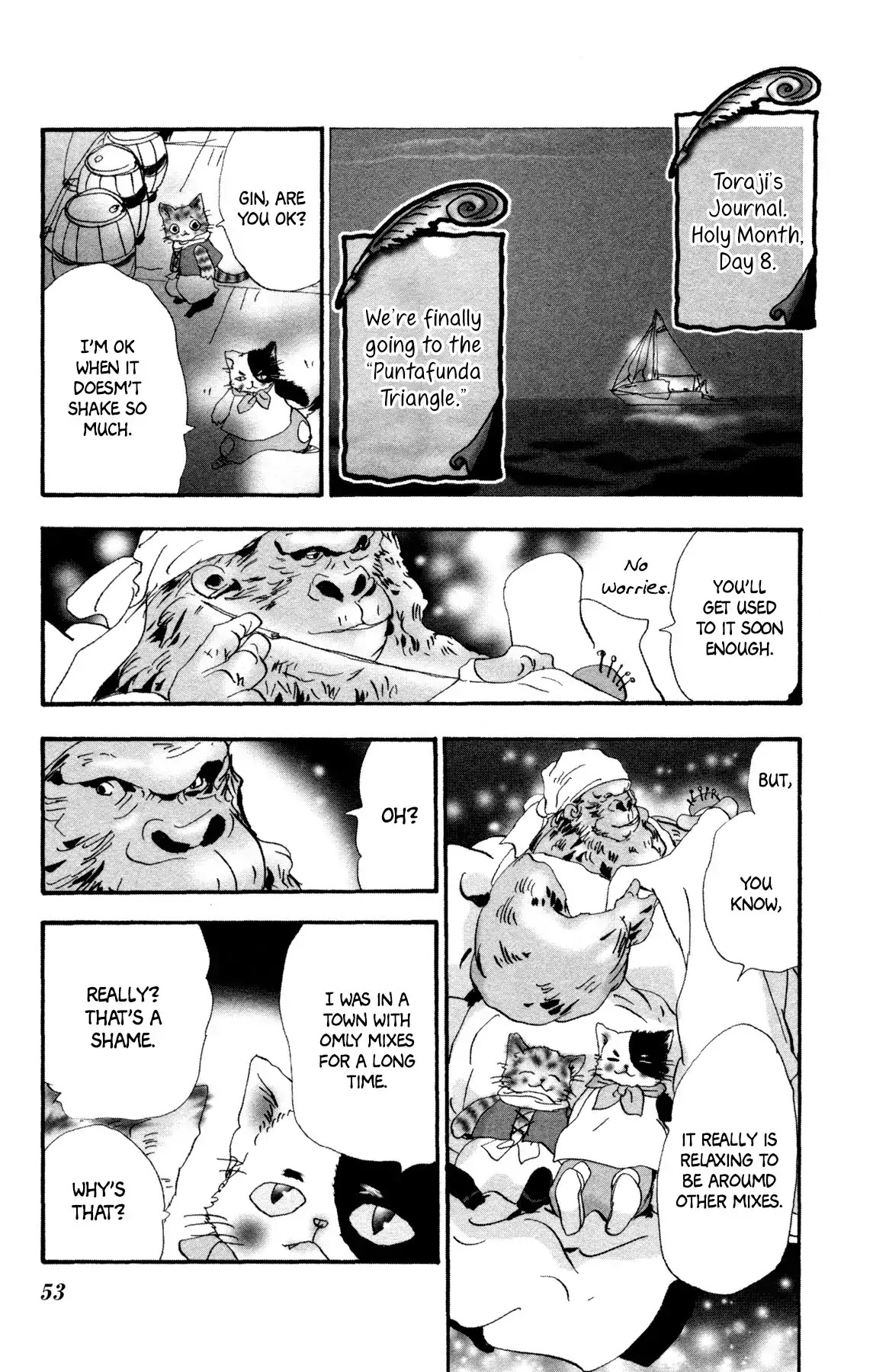 Neko Mix Genkitan Toraji Chapter 24 page 52 - Chapter 24: The Sea, the Training, and Jellybons