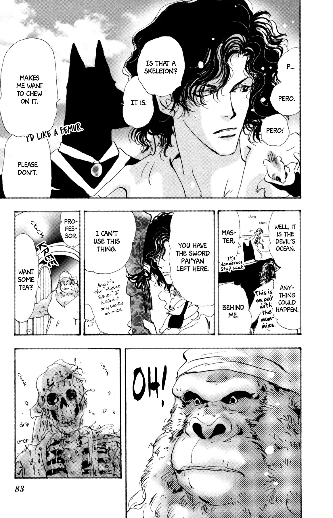 Neko Mix Genkitan Toraji Chapter 25 page 18 - Chapter 25: The Bones, the Sword, and the Froth Mouse
