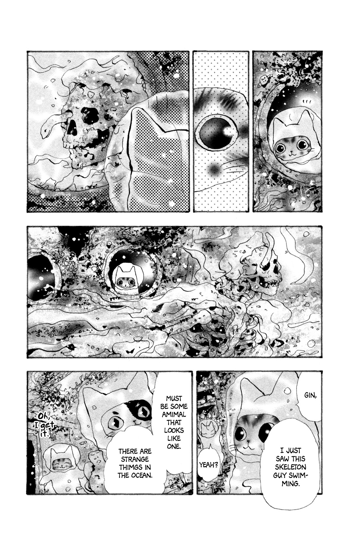 Neko Mix Genkitan Toraji Chapter 25 page 7 - Chapter 25: The Bones, the Sword, and the Froth Mouse