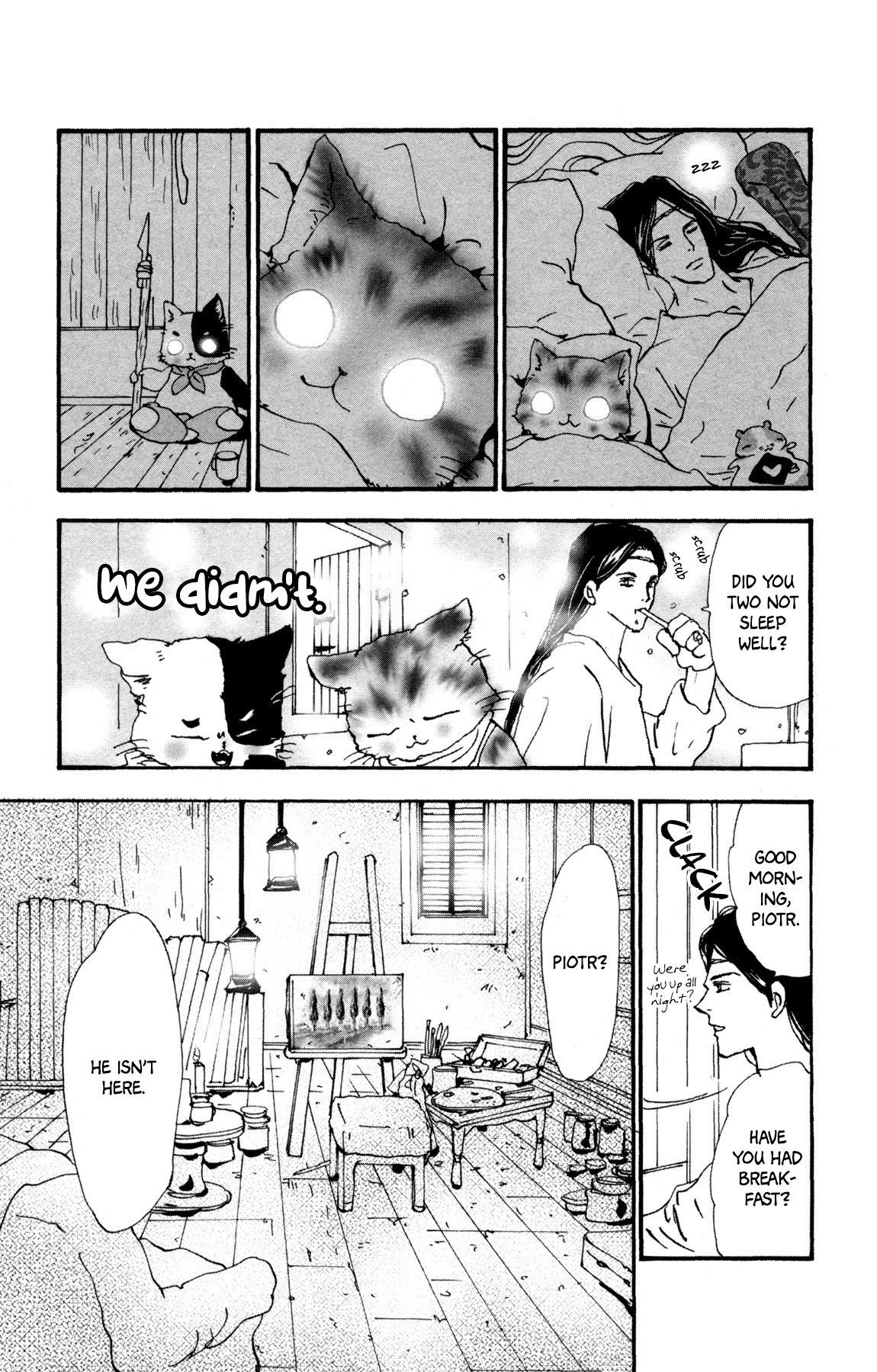Neko Mix Genkitan Toraji Chapter 27 page 25 - Chapter 27: The Trees, the Artist, and the Murder Mouse