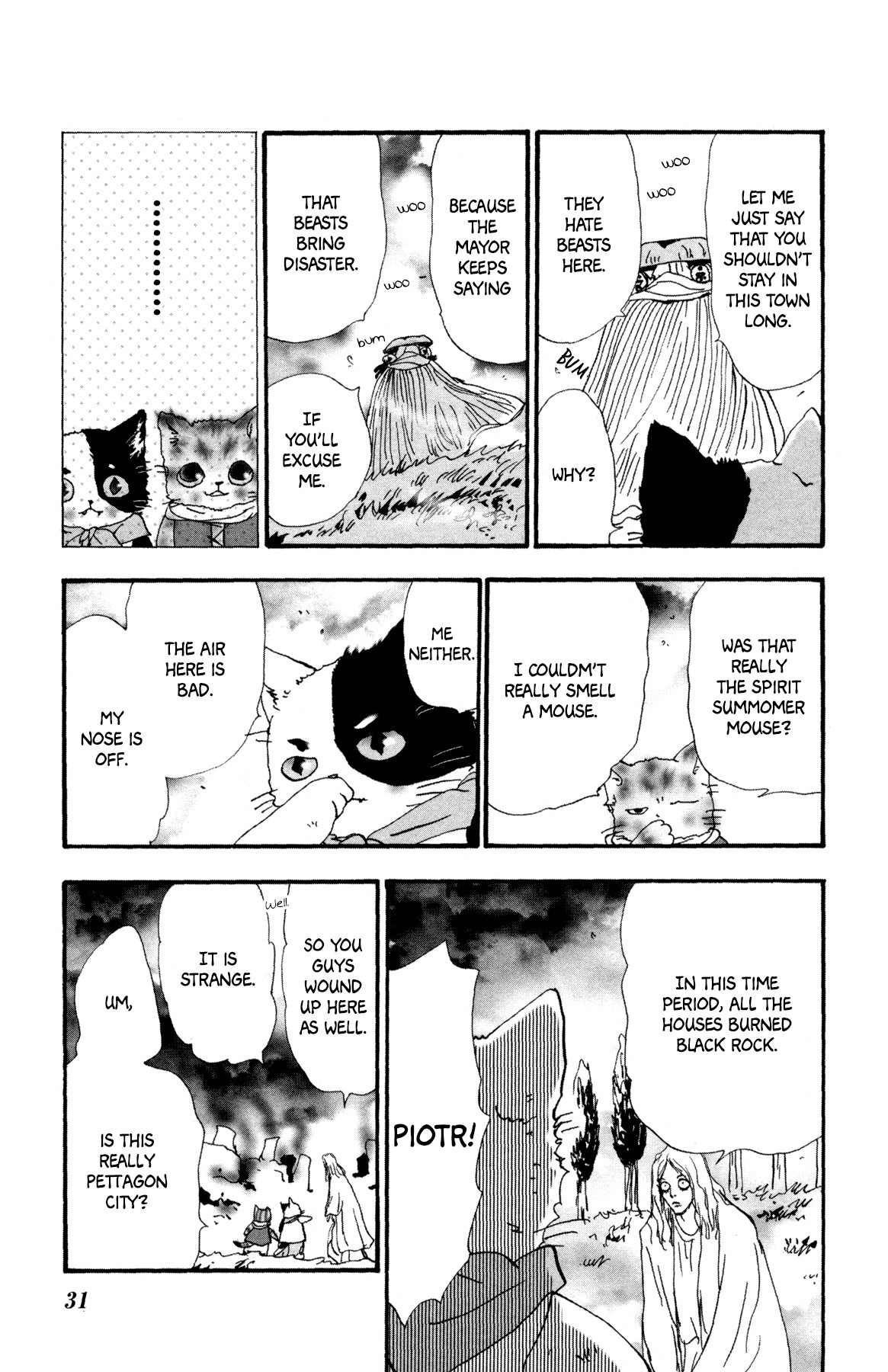 Neko Mix Genkitan Toraji Chapter 27 page 33 - Chapter 27: The Trees, the Artist, and the Murder Mouse