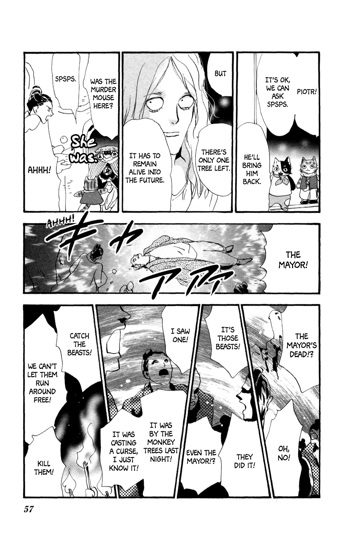 Neko Mix Genkitan Toraji Chapter 27 page 59 - Chapter 27: The Trees, the Artist, and the Murder Mouse