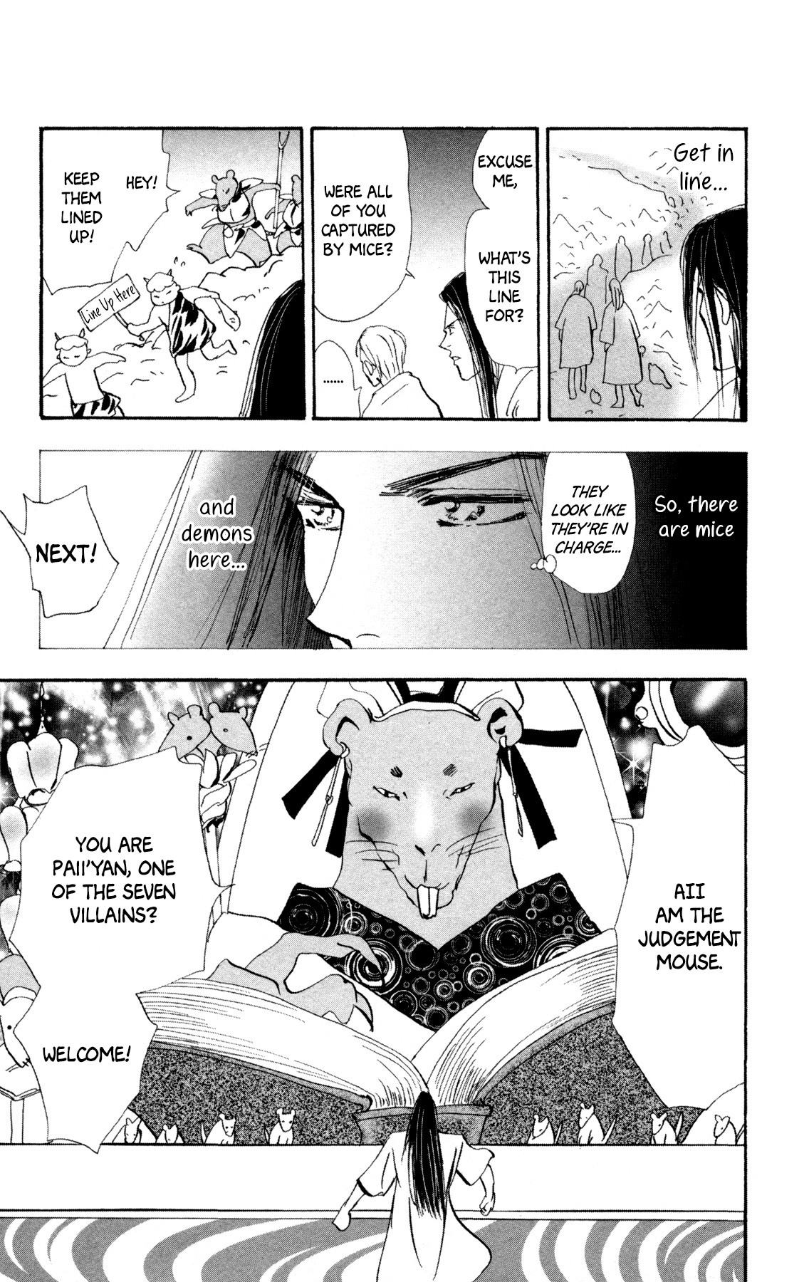 Neko Mix Genkitan Toraji Chapter 28 page 16 - Chapter 28: The Demons, the Heroes, and the Judgement Mouse