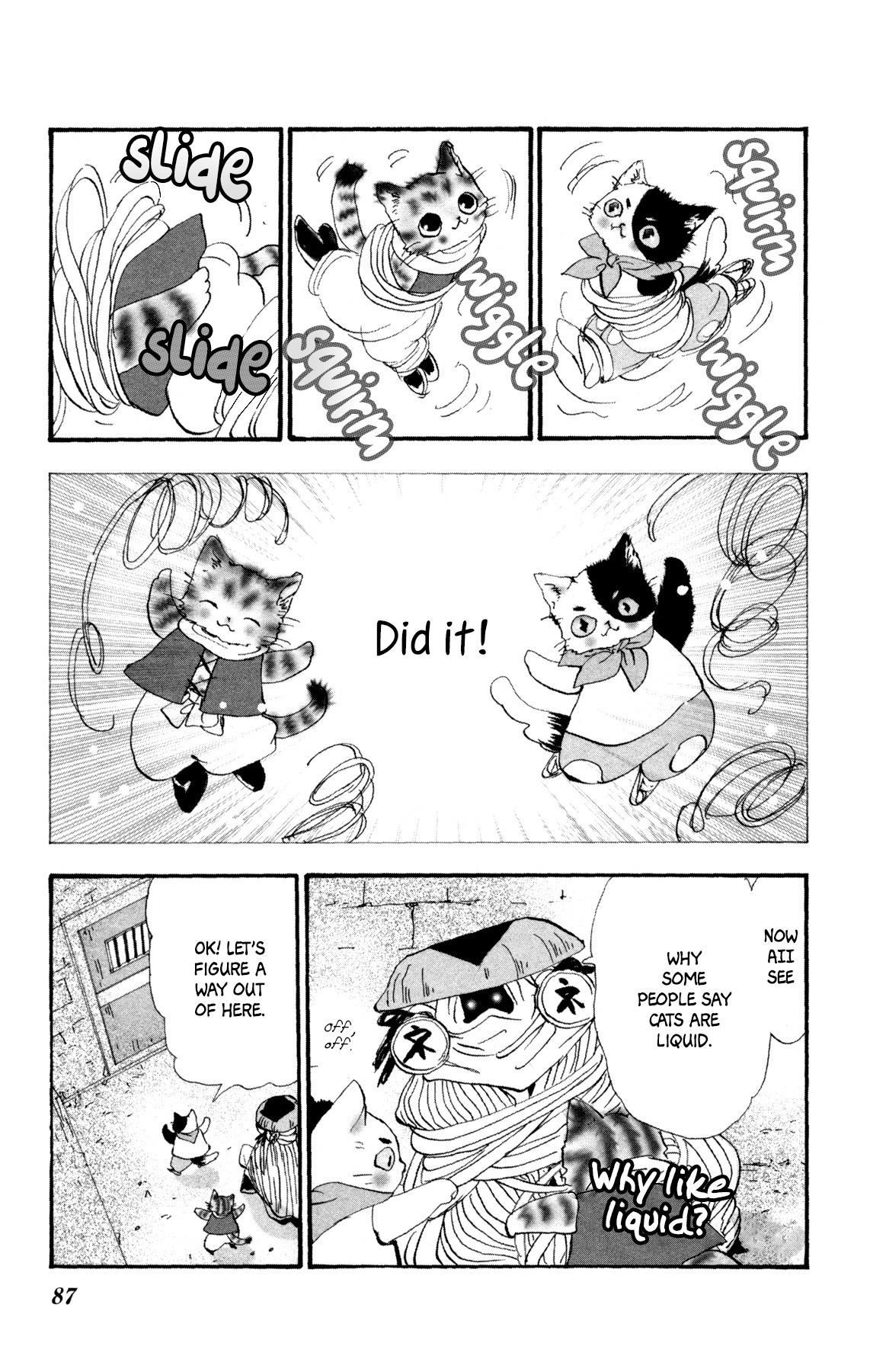 Neko Mix Genkitan Toraji Chapter 28 page 24 - Chapter 28: The Demons, the Heroes, and the Judgement Mouse