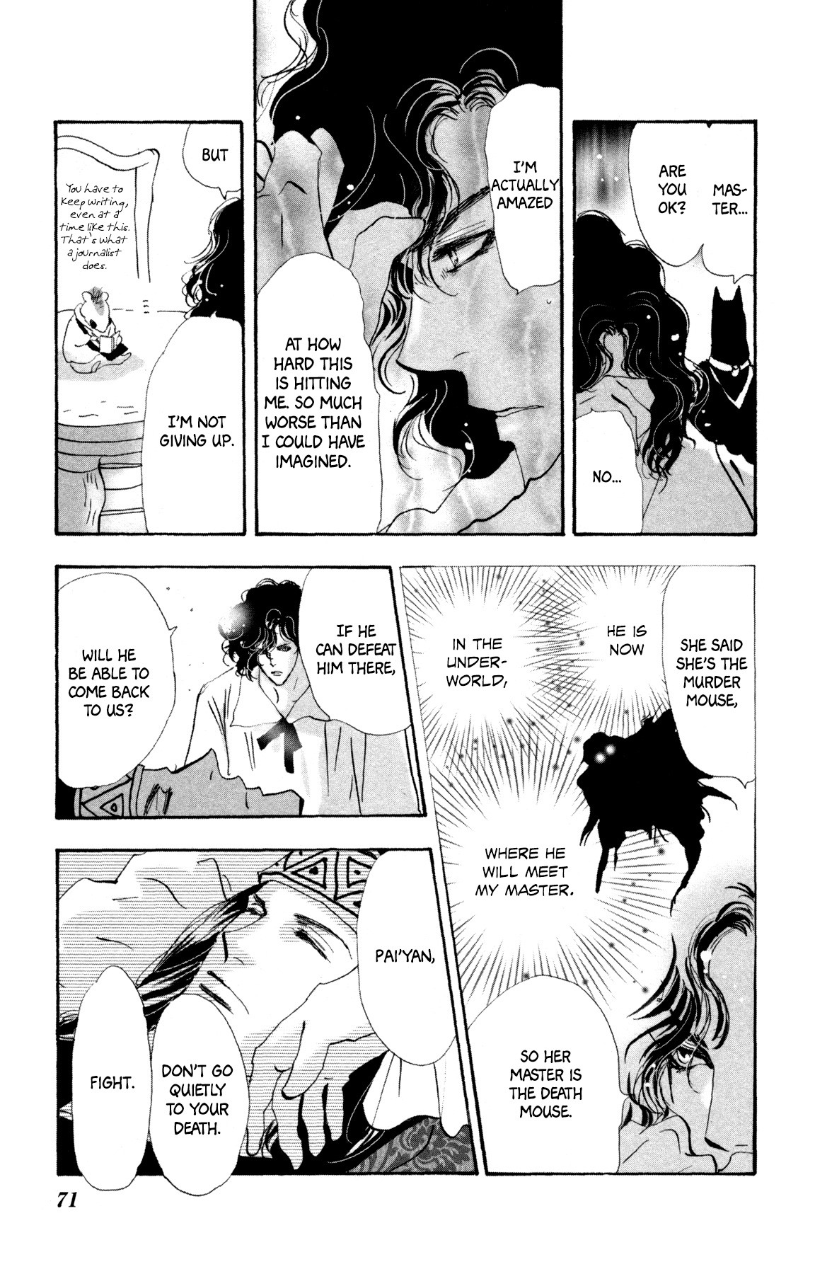 Neko Mix Genkitan Toraji Chapter 28 page 8 - Chapter 28: The Demons, the Heroes, and the Judgement Mouse