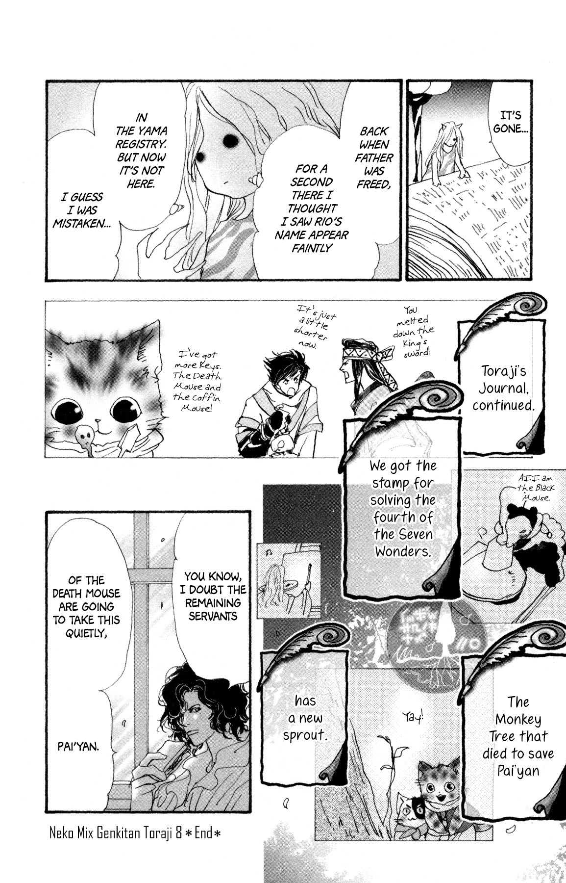Neko Mix Genkitan Toraji Chapter 29 page 58 - Chapter 29: The Siblings, the Coffin, and the Death Mouse