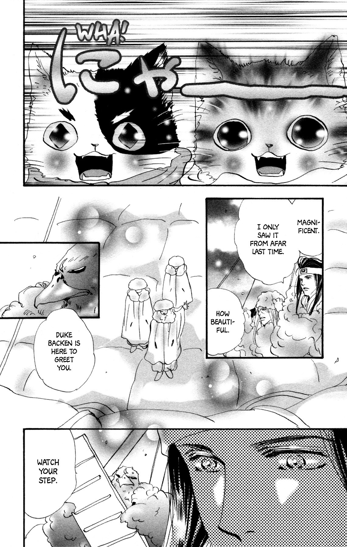 Neko Mix Genkitan Toraji Chapter 30 page 36 - Chapter 30: The Sky, the Hourglasses, and Hospitality