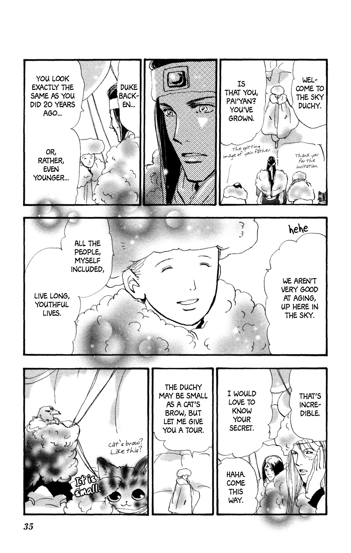 Neko Mix Genkitan Toraji Chapter 30 page 37 - Chapter 30: The Sky, the Hourglasses, and Hospitality