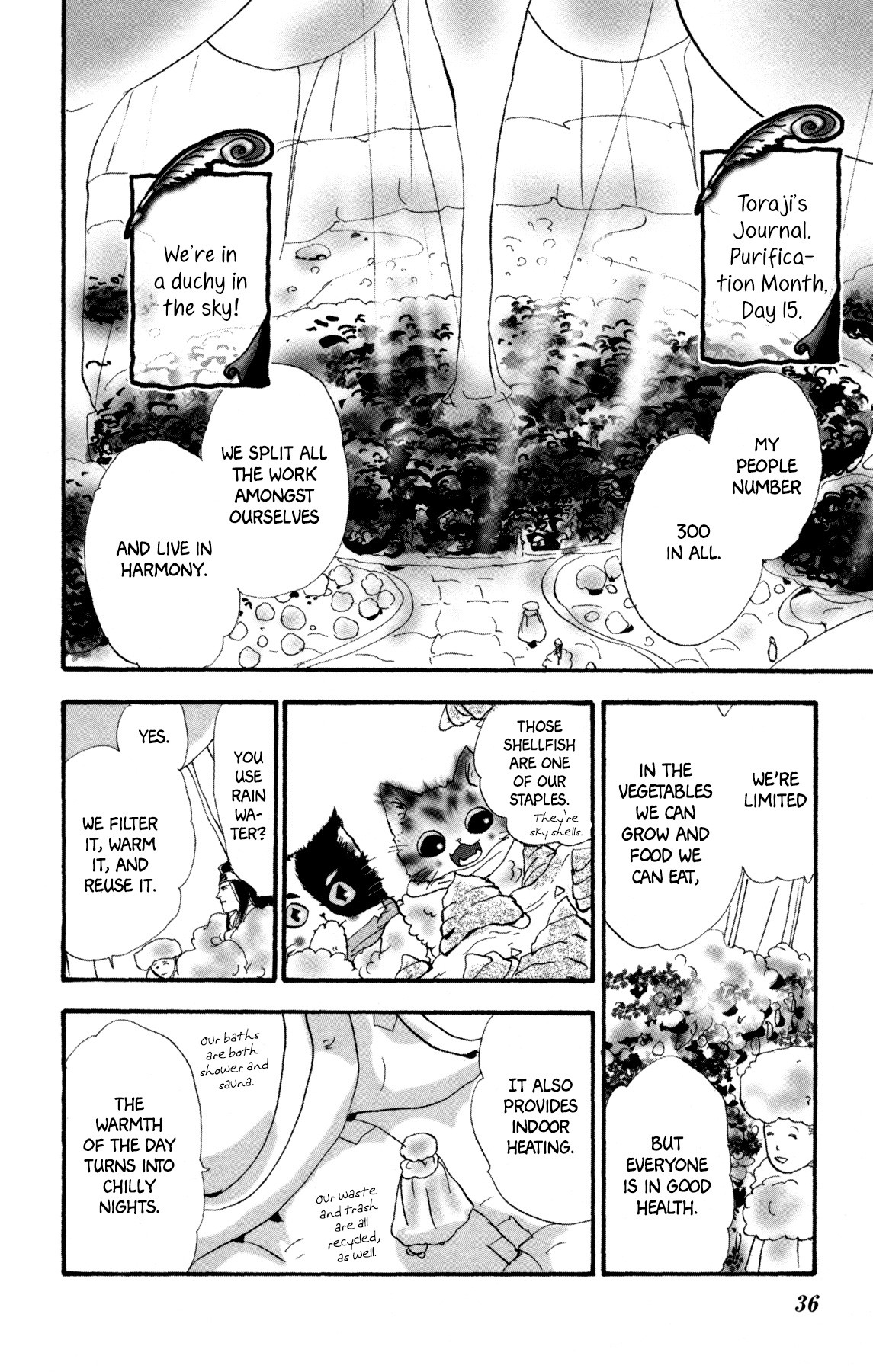Neko Mix Genkitan Toraji Chapter 30 page 38 - Chapter 30: The Sky, the Hourglasses, and Hospitality