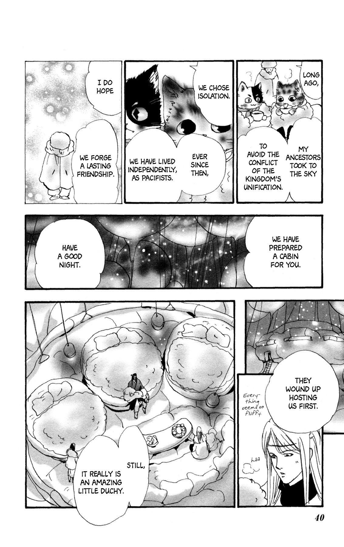 Neko Mix Genkitan Toraji Chapter 30 page 42 - Chapter 30: The Sky, the Hourglasses, and Hospitality