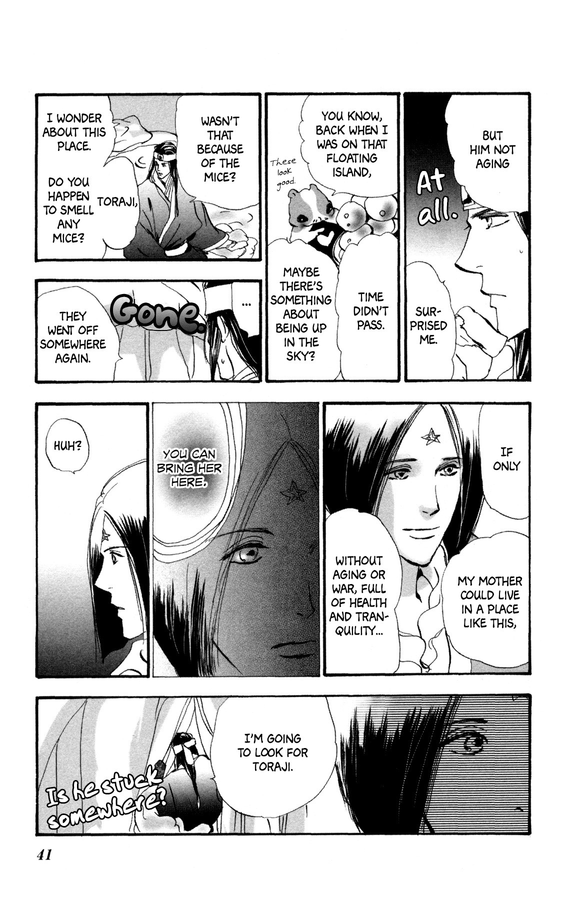 Neko Mix Genkitan Toraji Chapter 30 page 43 - Chapter 30: The Sky, the Hourglasses, and Hospitality