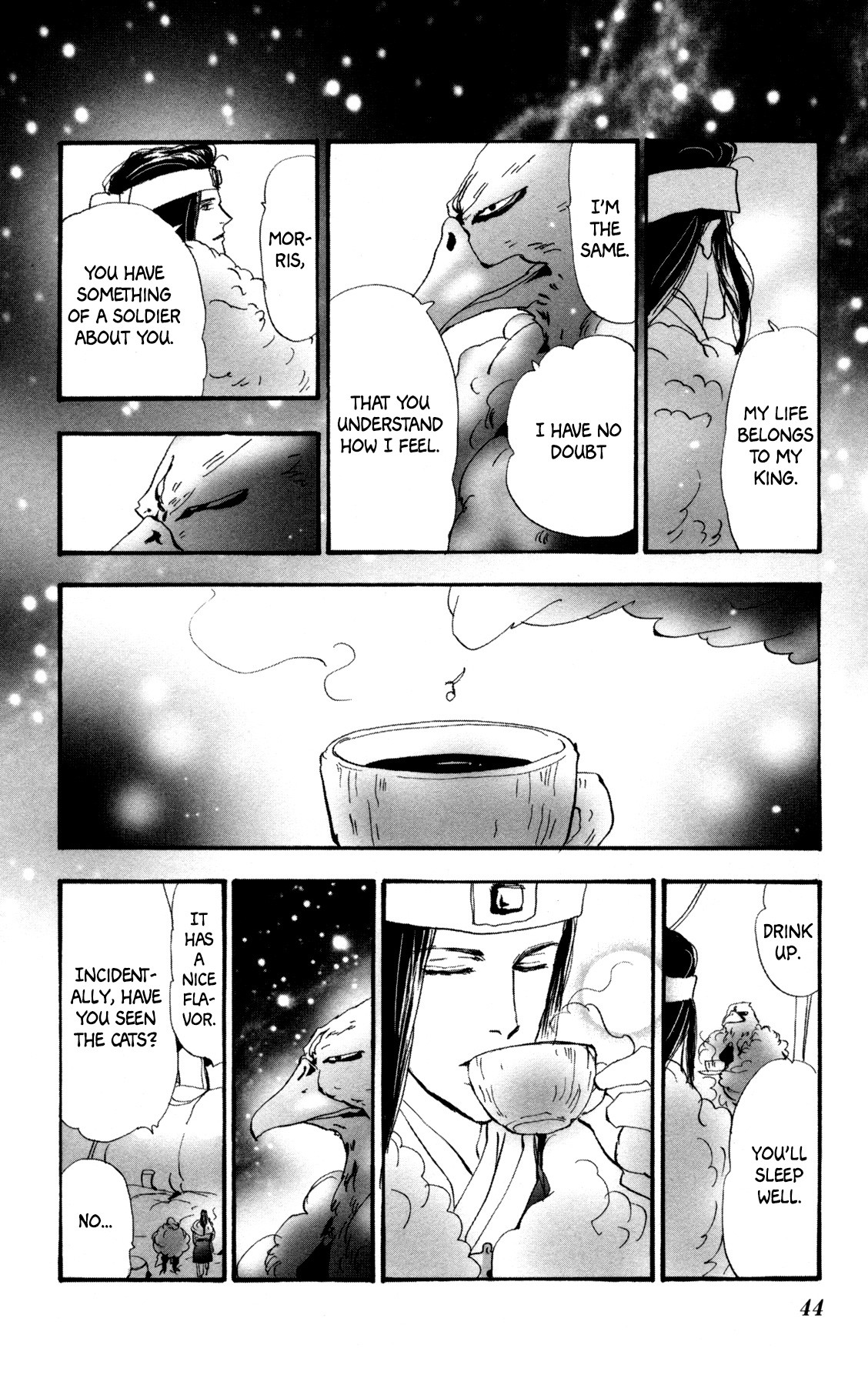 Neko Mix Genkitan Toraji Chapter 30 page 46 - Chapter 30: The Sky, the Hourglasses, and Hospitality
