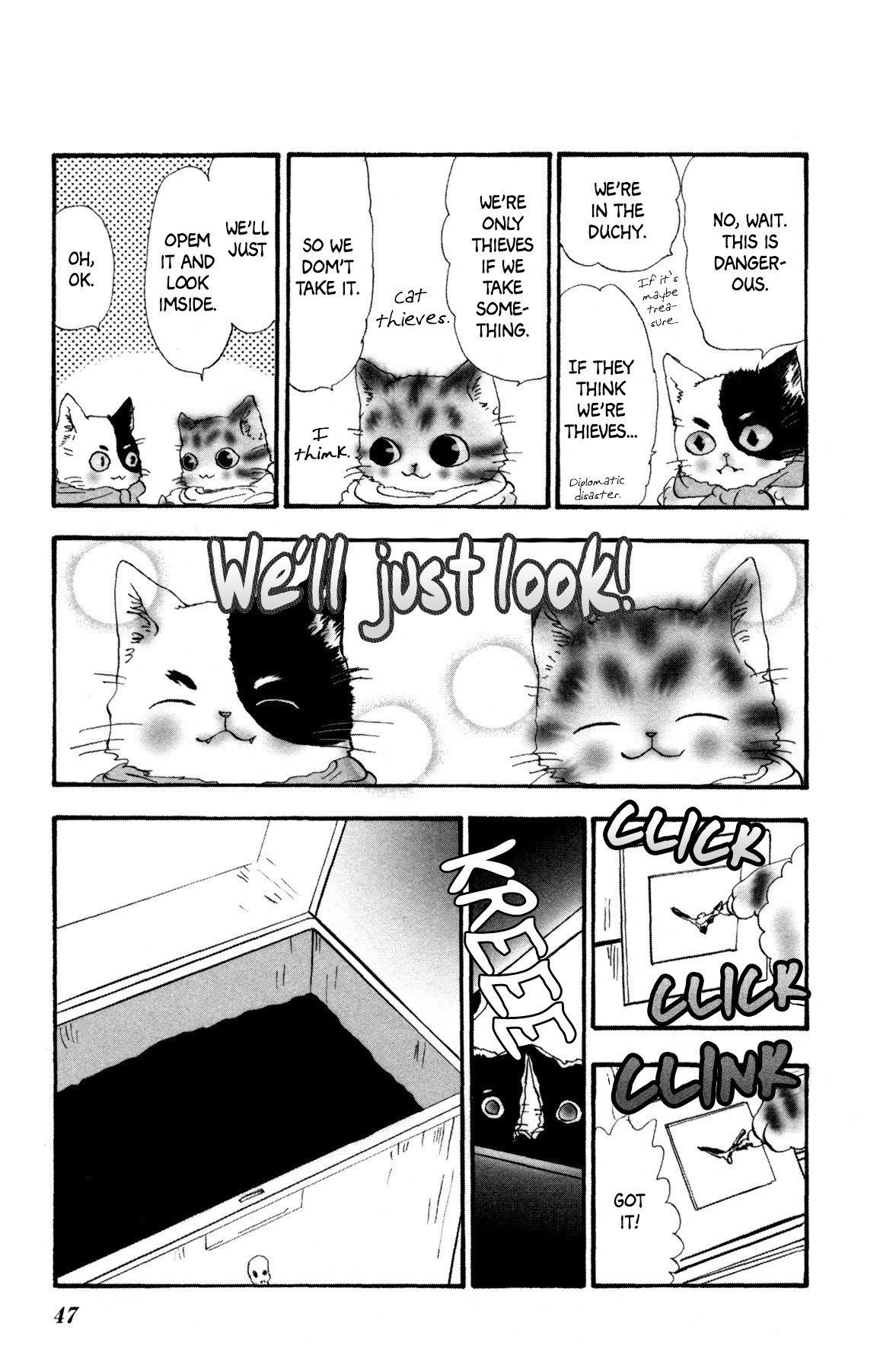 Neko Mix Genkitan Toraji Chapter 30 page 49 - Chapter 30: The Sky, the Hourglasses, and Hospitality