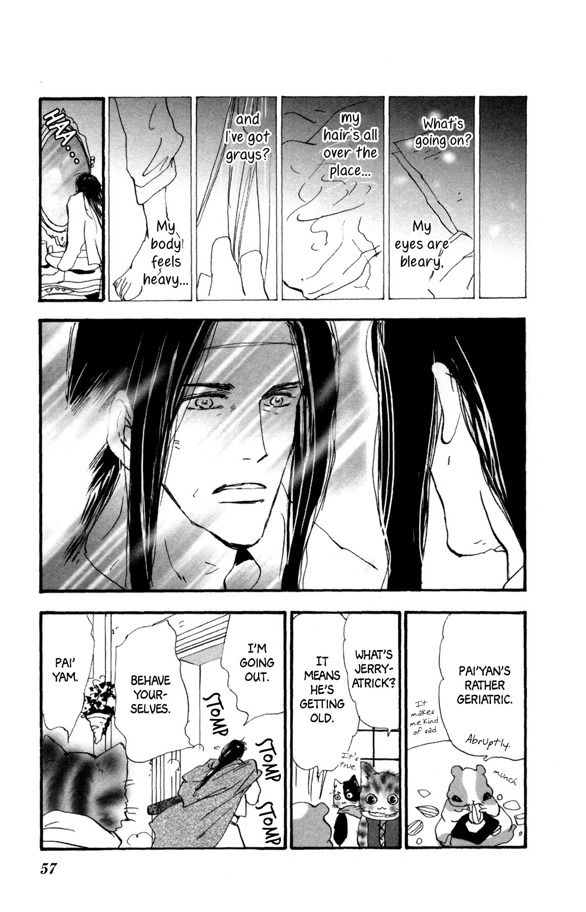 Neko Mix Genkitan Toraji Chapter 30 page 59 - Chapter 30: The Sky, the Hourglasses, and Hospitality