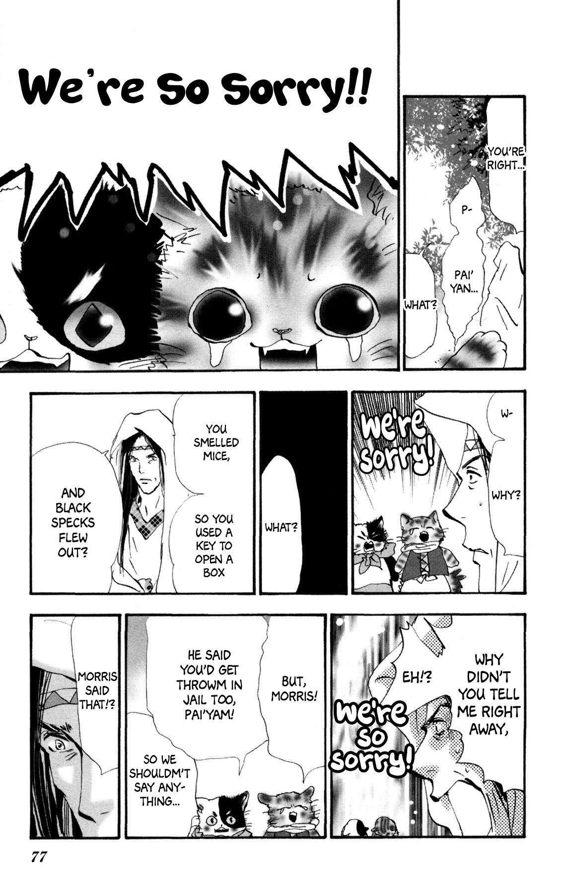 Neko Mix Genkitan Toraji Chapter 31 page 12 - Chapter 31: The Father, the Mother, and the Aged Mouse
