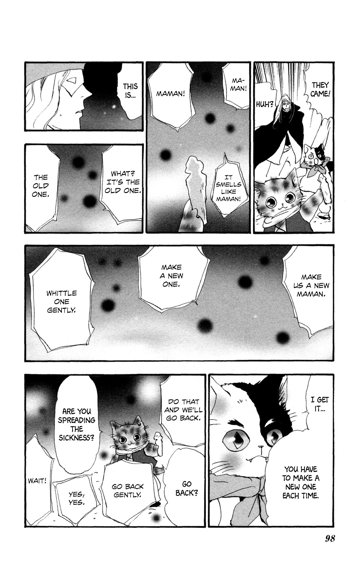 Neko Mix Genkitan Toraji Chapter 31 page 33 - Chapter 31: The Father, the Mother, and the Aged Mouse