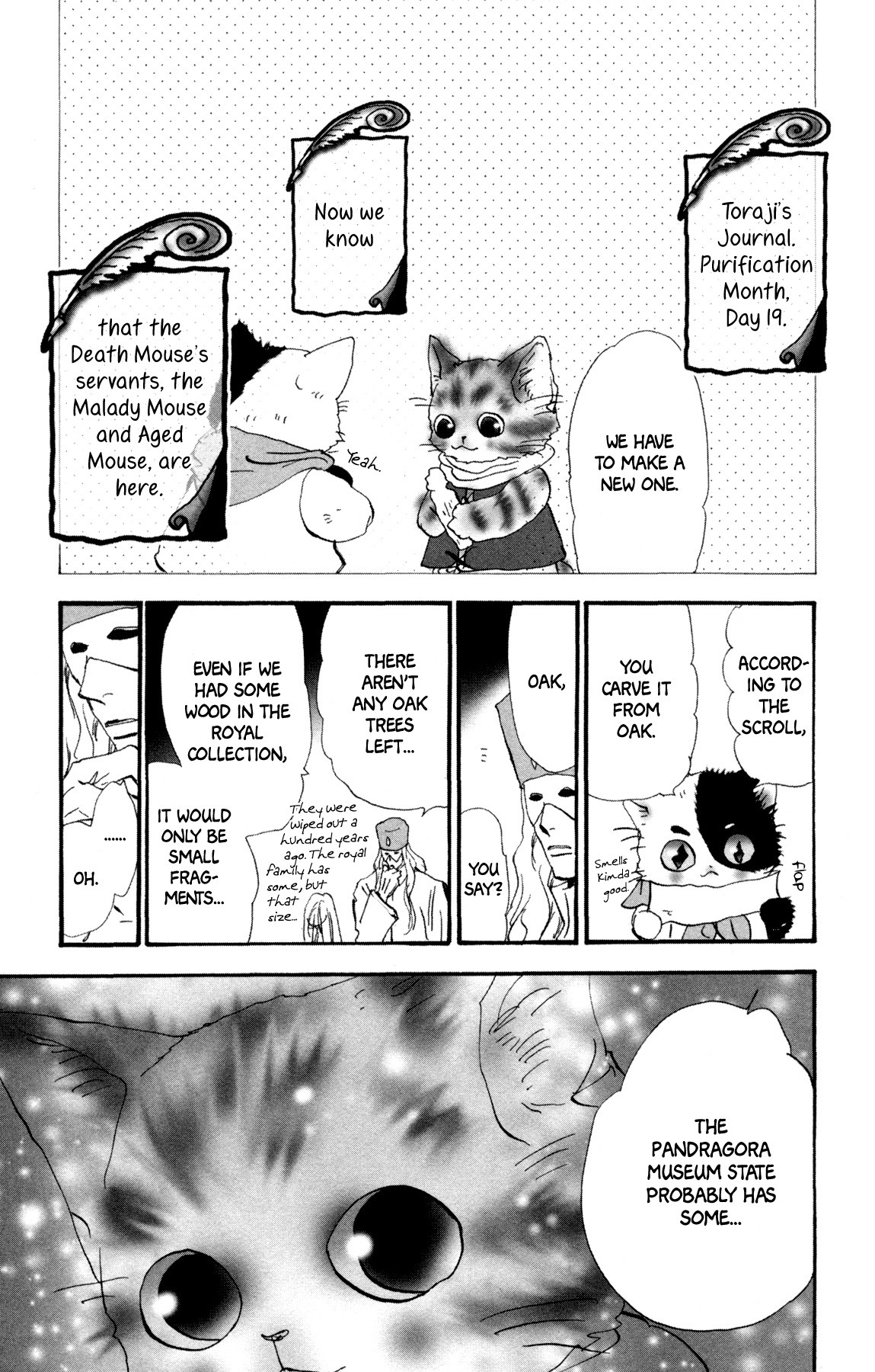 Neko Mix Genkitan Toraji Chapter 31 page 36 - Chapter 31: The Father, the Mother, and the Aged Mouse