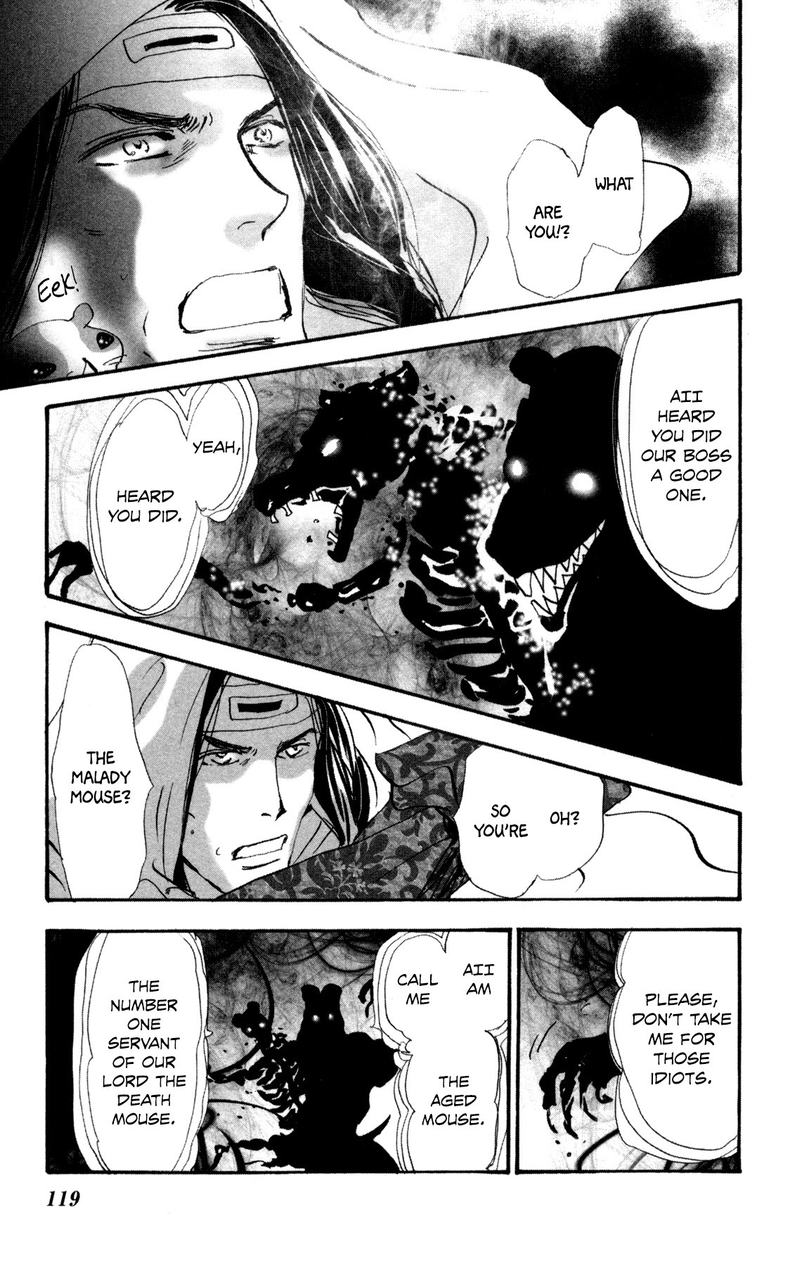 Neko Mix Genkitan Toraji Chapter 31 page 54 - Chapter 31: The Father, the Mother, and the Aged Mouse