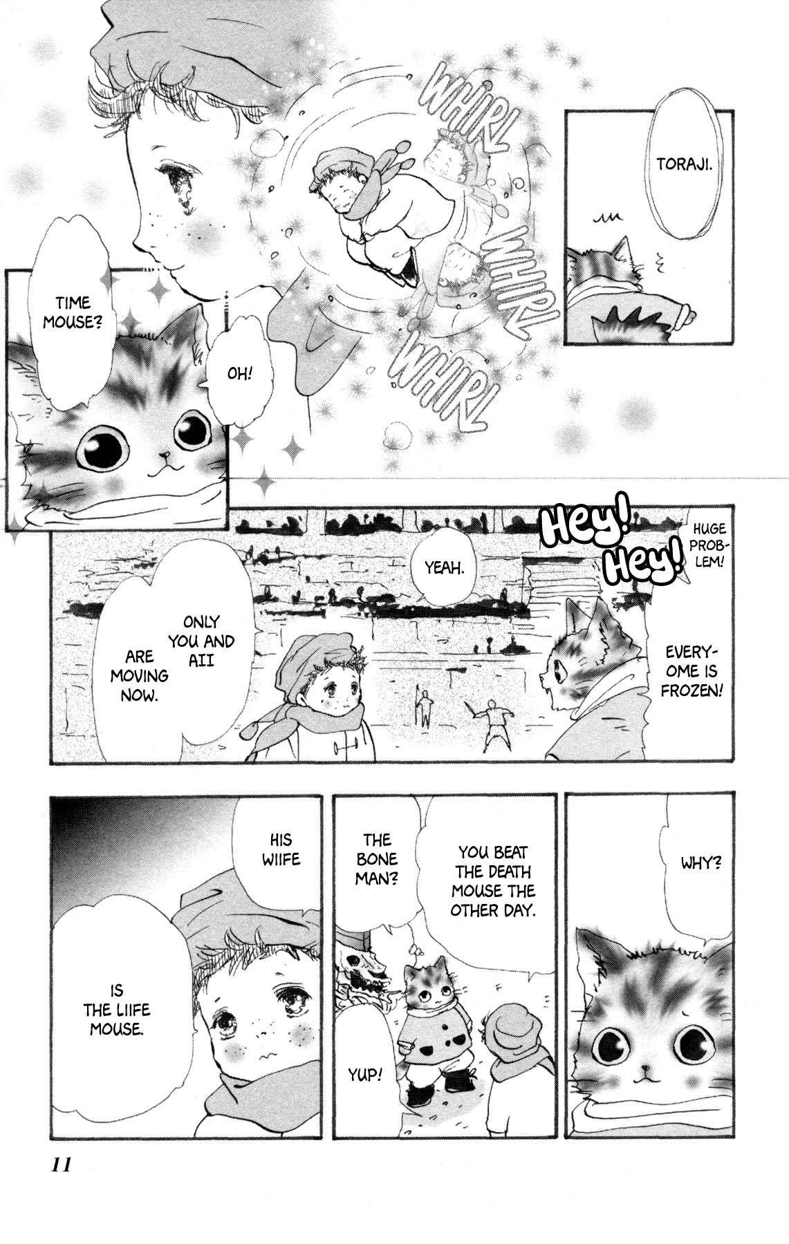 Neko Mix Genkitan Toraji Chapter 33 page 13 - Chapter 33: The Morning, the Shallowlands, and the Solo Journey