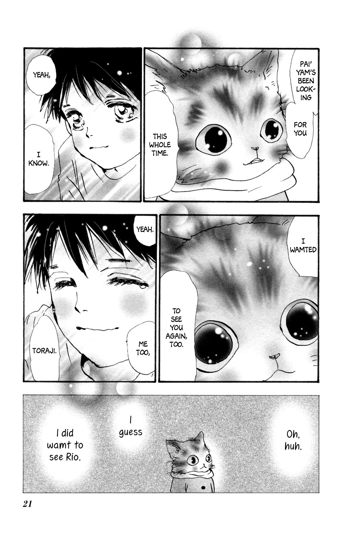Neko Mix Genkitan Toraji Chapter 33 page 23 - Chapter 33: The Morning, the Shallowlands, and the Solo Journey