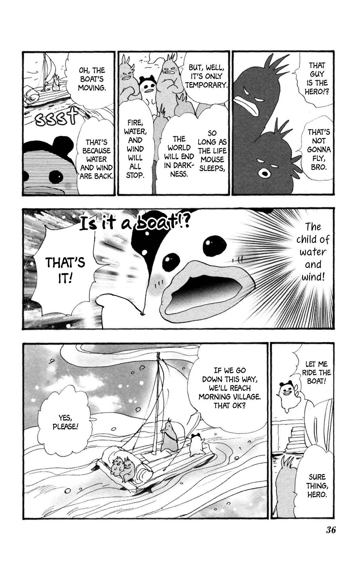 Neko Mix Genkitan Toraji Chapter 33 page 38 - Chapter 33: The Morning, the Shallowlands, and the Solo Journey