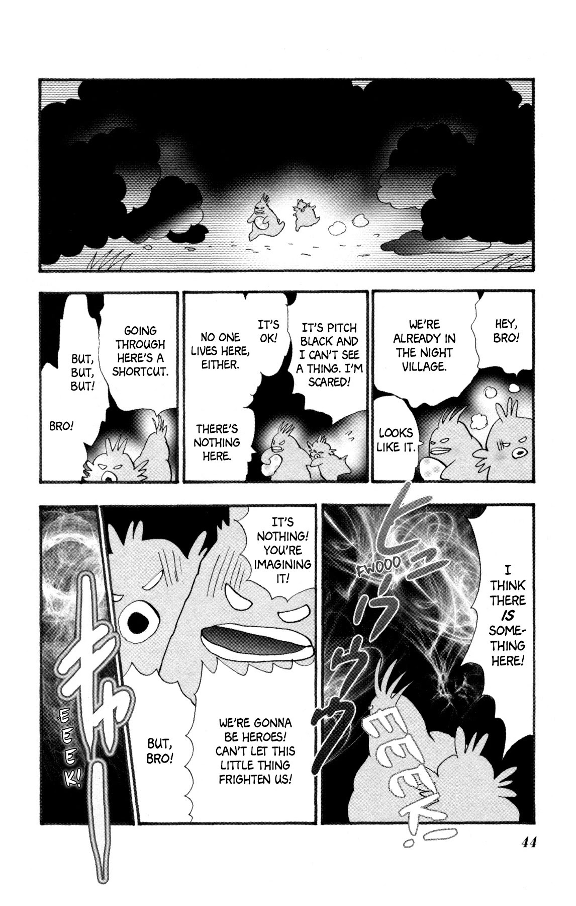 Neko Mix Genkitan Toraji Chapter 33 page 46 - Chapter 33: The Morning, the Shallowlands, and the Solo Journey