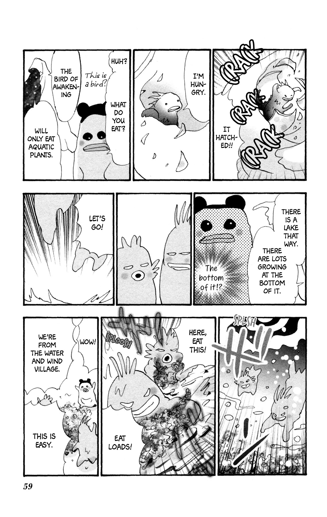 Neko Mix Genkitan Toraji Chapter 33 page 61 - Chapter 33: The Morning, the Shallowlands, and the Solo Journey