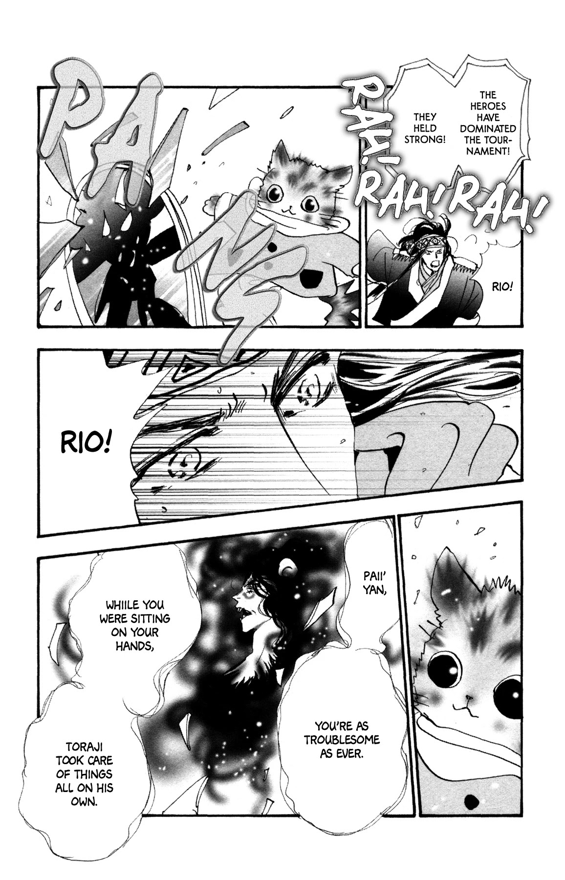 Neko Mix Genkitan Toraji Chapter 34 page 14 - Chapter 34: The Vet, the Cabbage, and the Grumble Fish