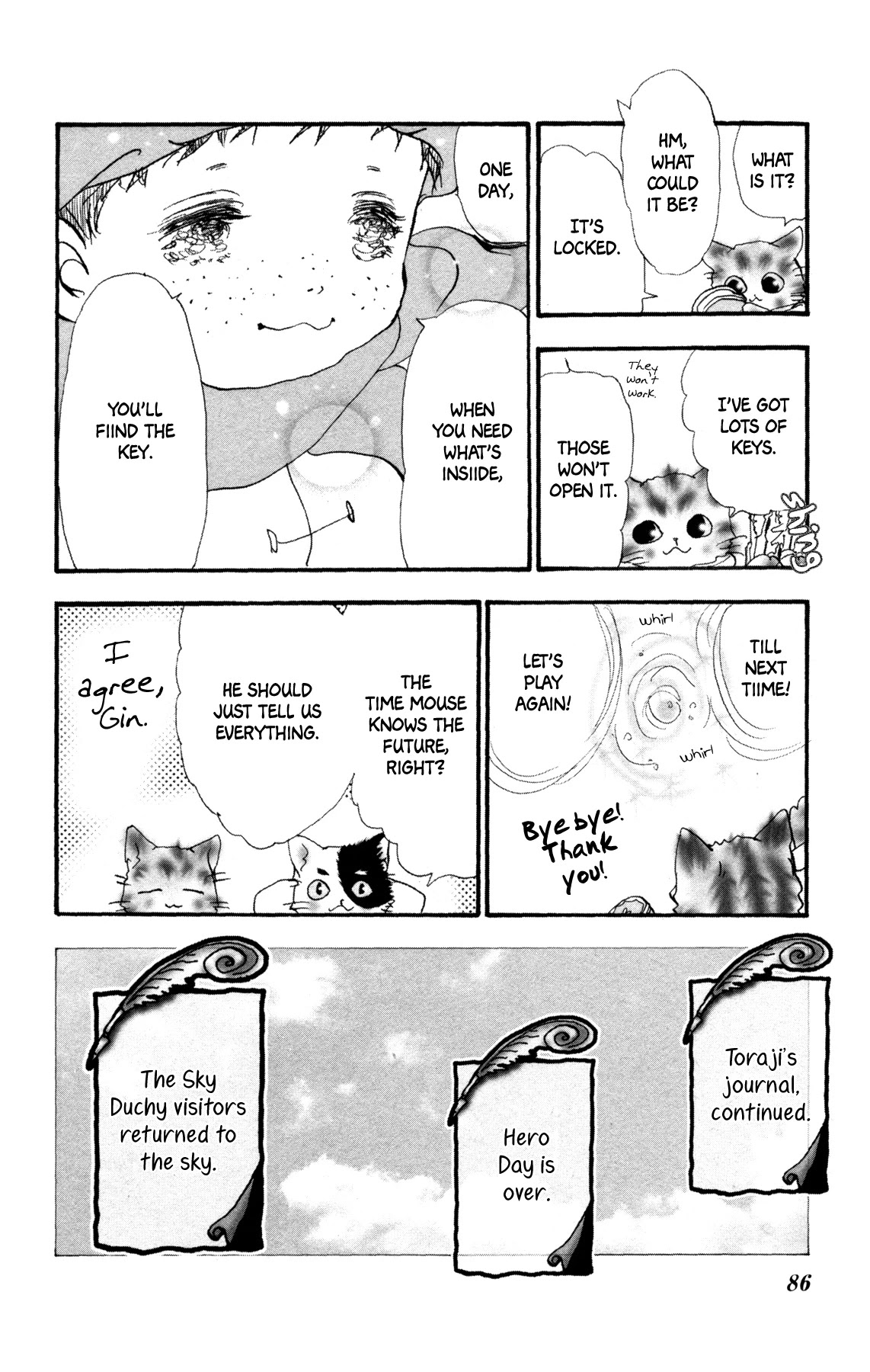 Neko Mix Genkitan Toraji Chapter 34 page 19 - Chapter 34: The Vet, the Cabbage, and the Grumble Fish