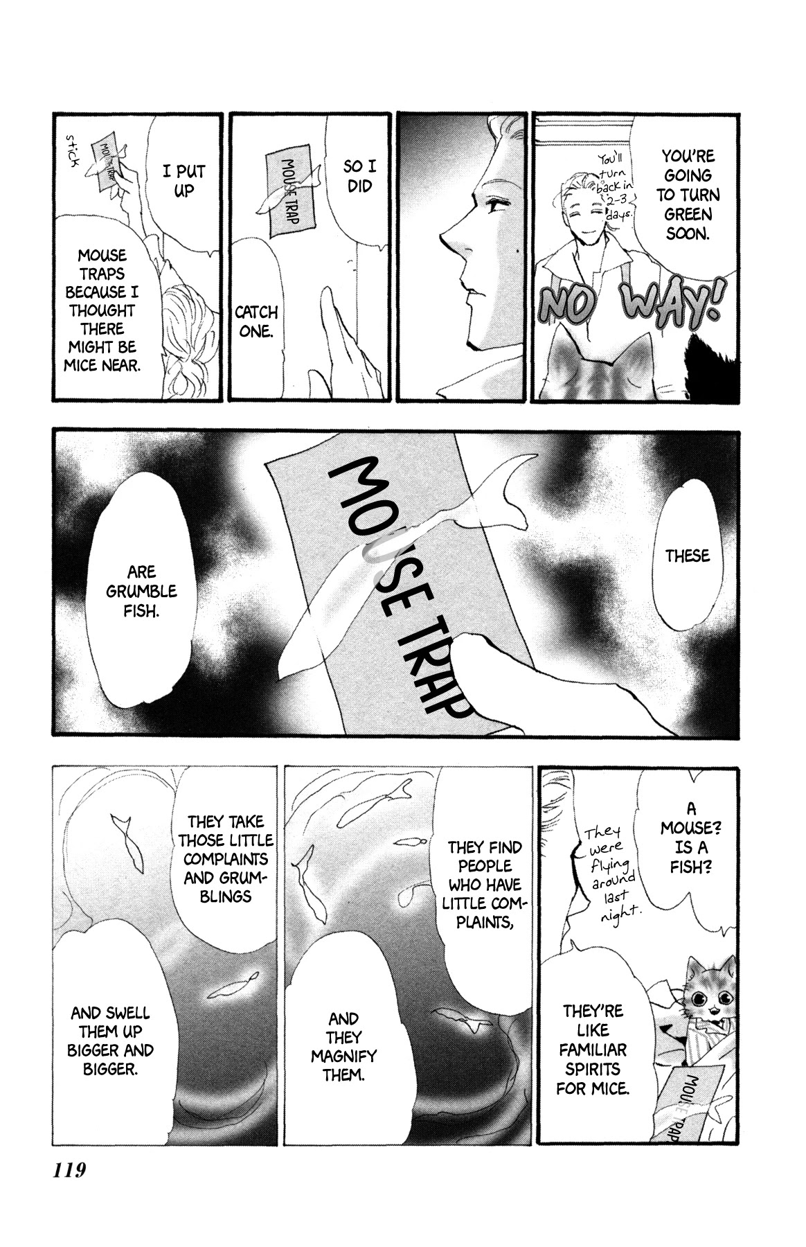 Neko Mix Genkitan Toraji Chapter 34 page 51 - Chapter 34: The Vet, the Cabbage, and the Grumble Fish