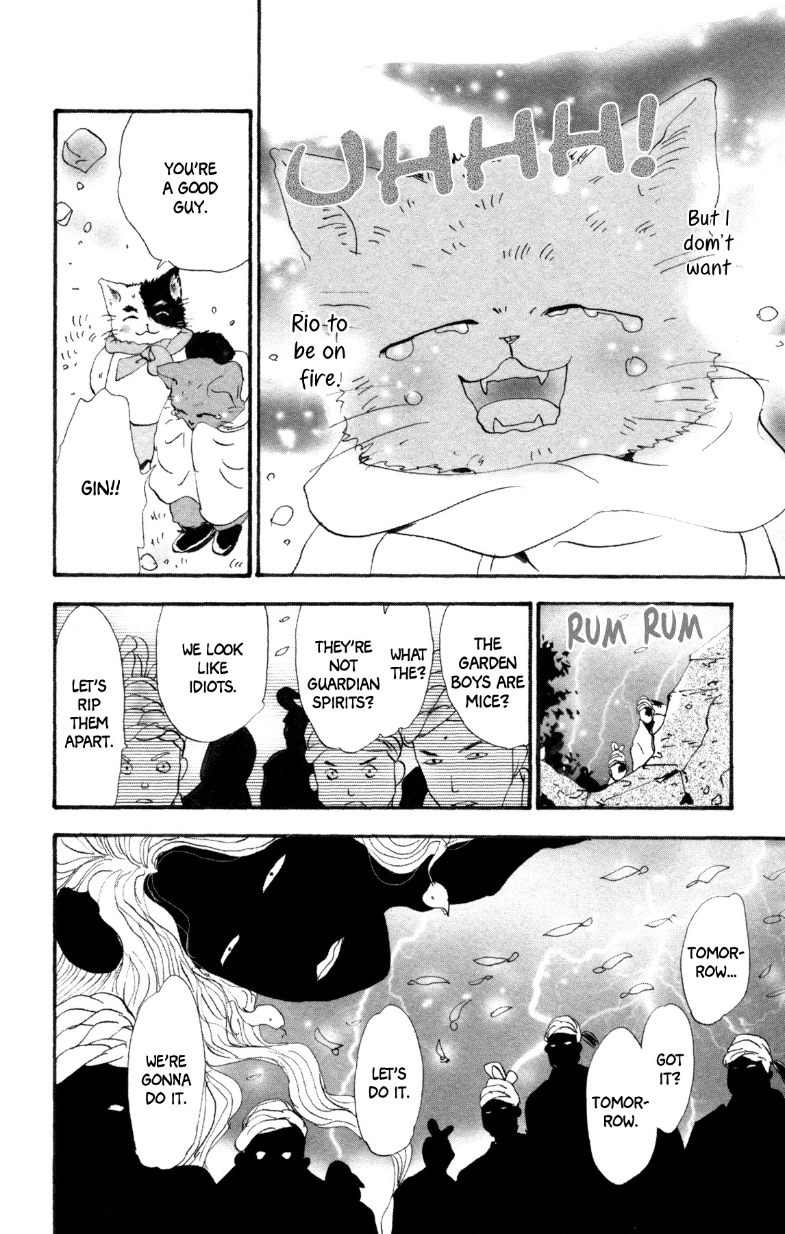 Neko Mix Genkitan Toraji Chapter 35 page 29 - Chapter 35: The Lightning, the Ropes, and the Garden Boys