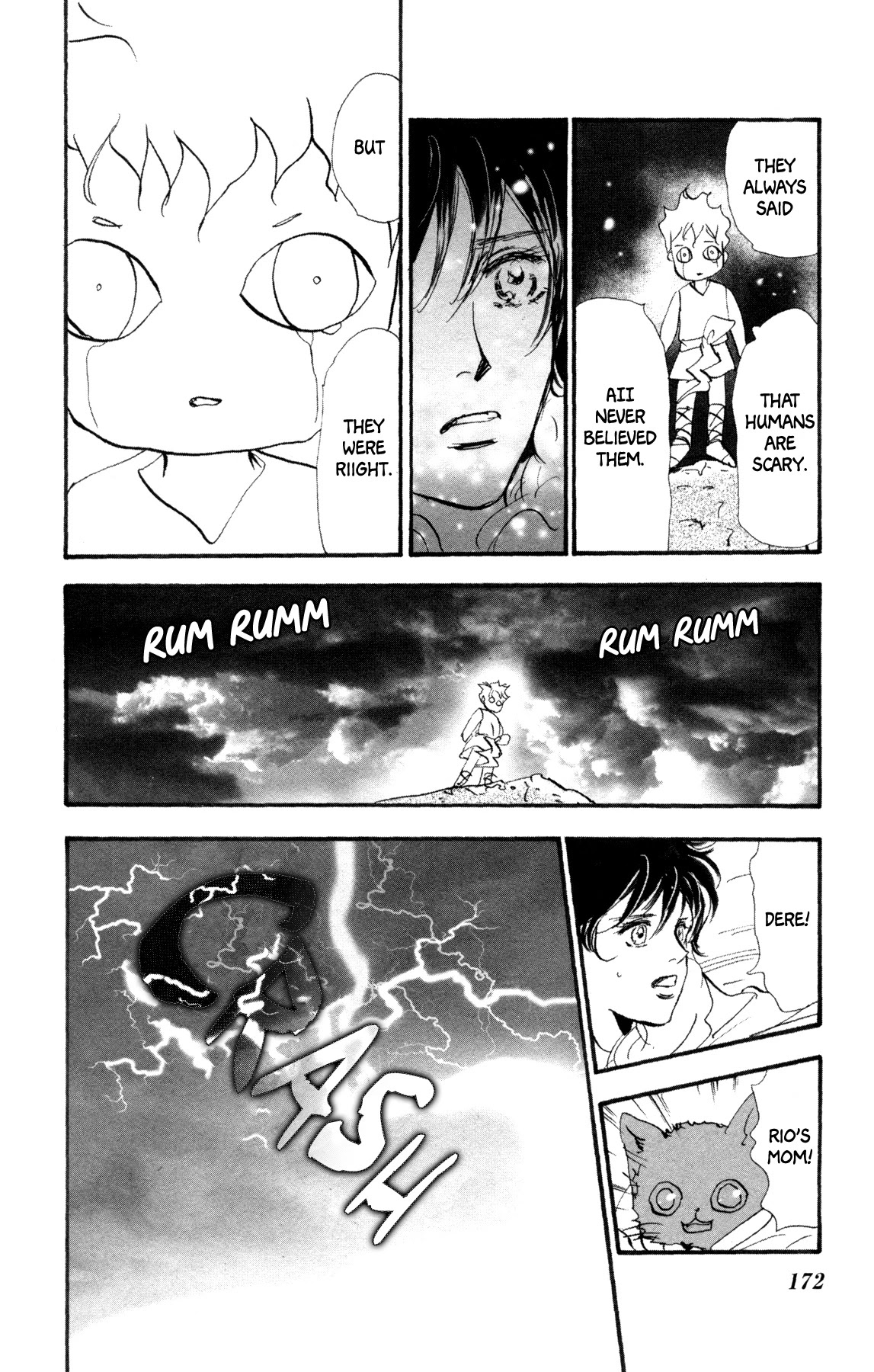 Neko Mix Genkitan Toraji Chapter 35 page 44 - Chapter 35: The Lightning, the Ropes, and the Garden Boys