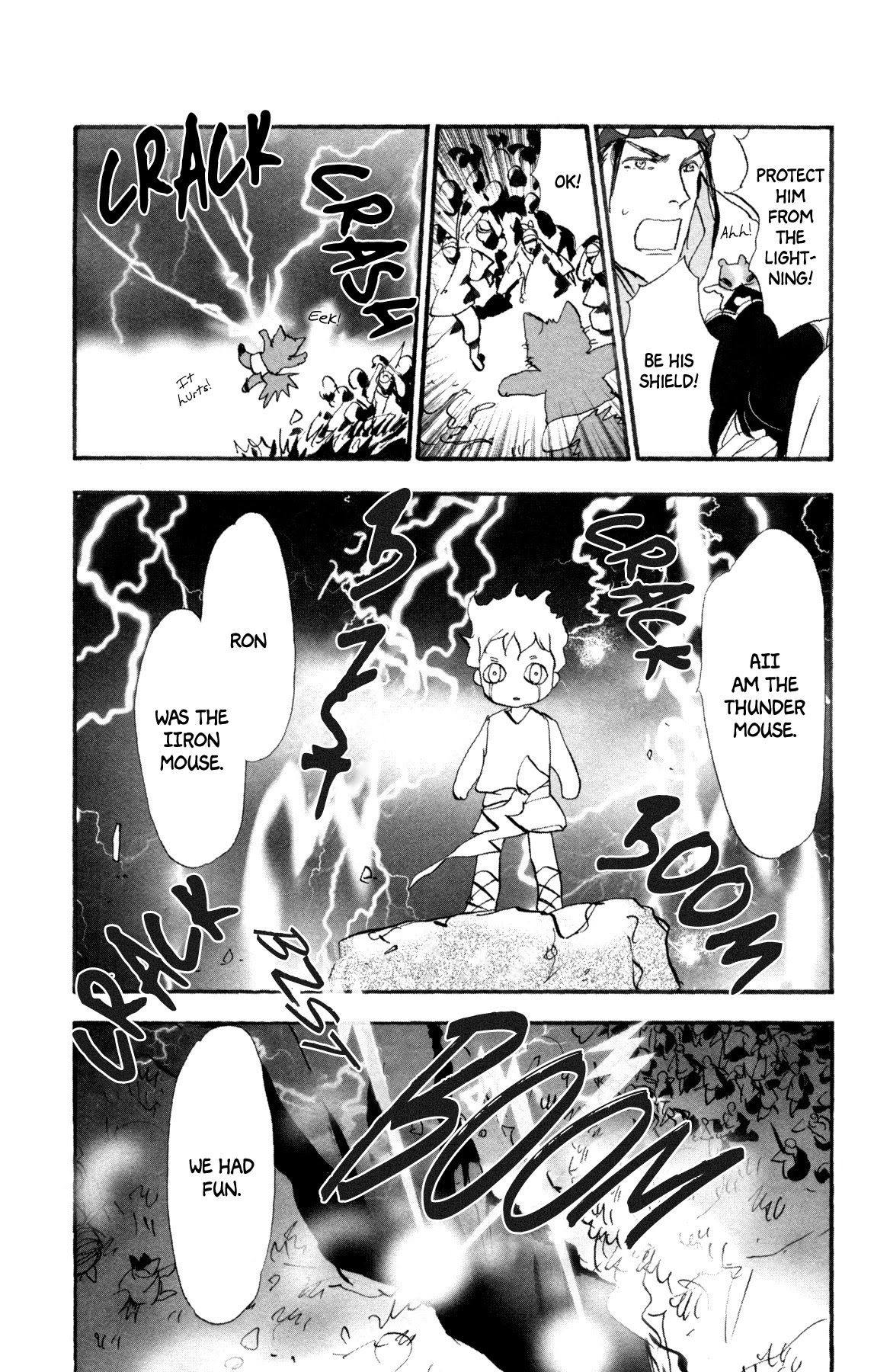 Neko Mix Genkitan Toraji Chapter 35 page 46 - Chapter 35: The Lightning, the Ropes, and the Garden Boys