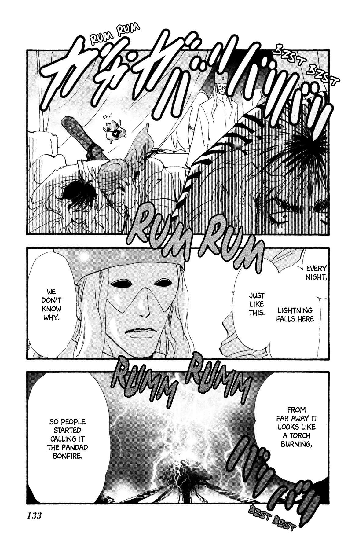 Neko Mix Genkitan Toraji Chapter 35 page 6 - Chapter 35: The Lightning, the Ropes, and the Garden Boys