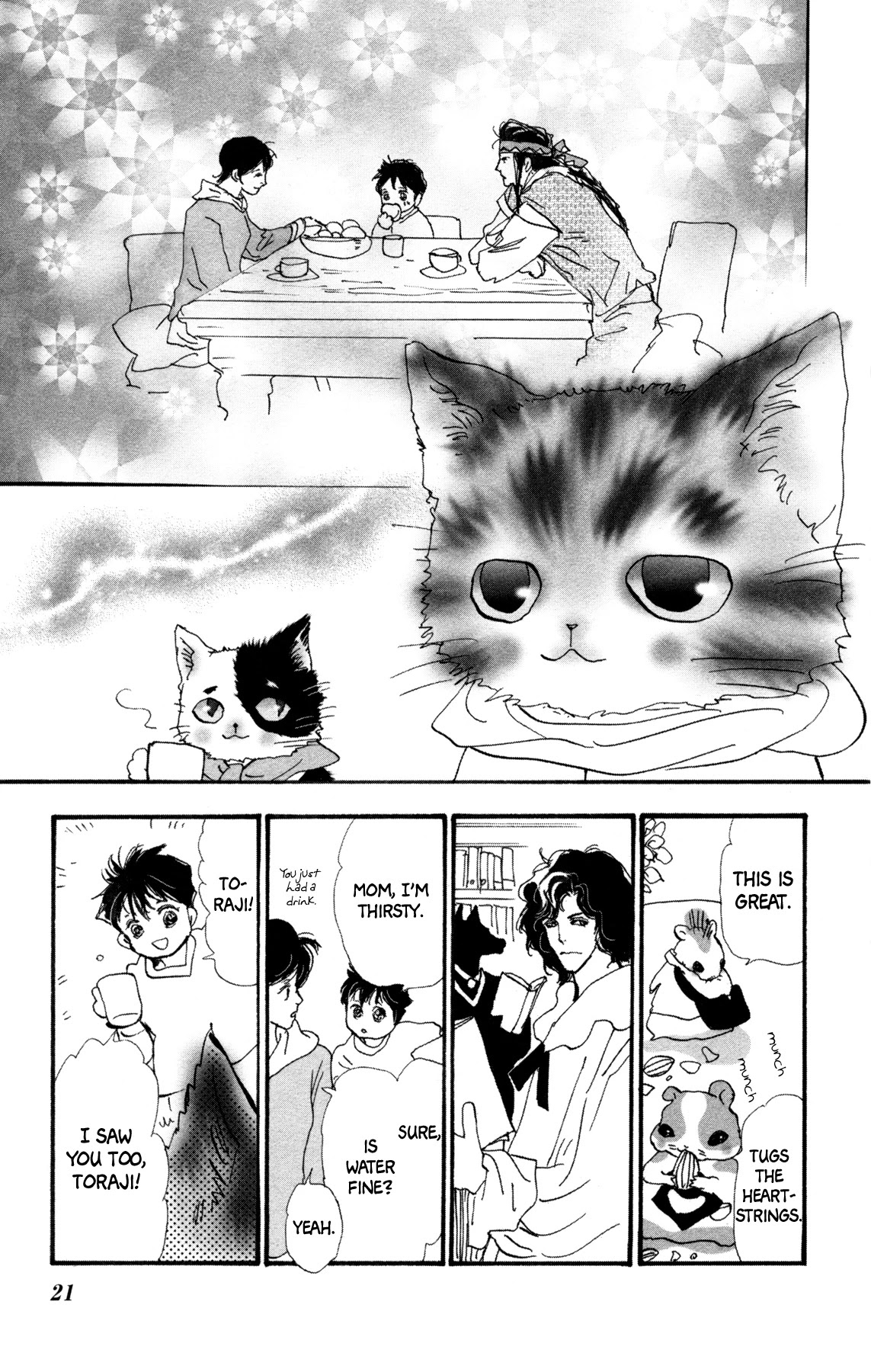 Neko Mix Genkitan Toraji Chapter 36 page 22 - Chapter 36: The Mother, Thirst, and Confession Tower