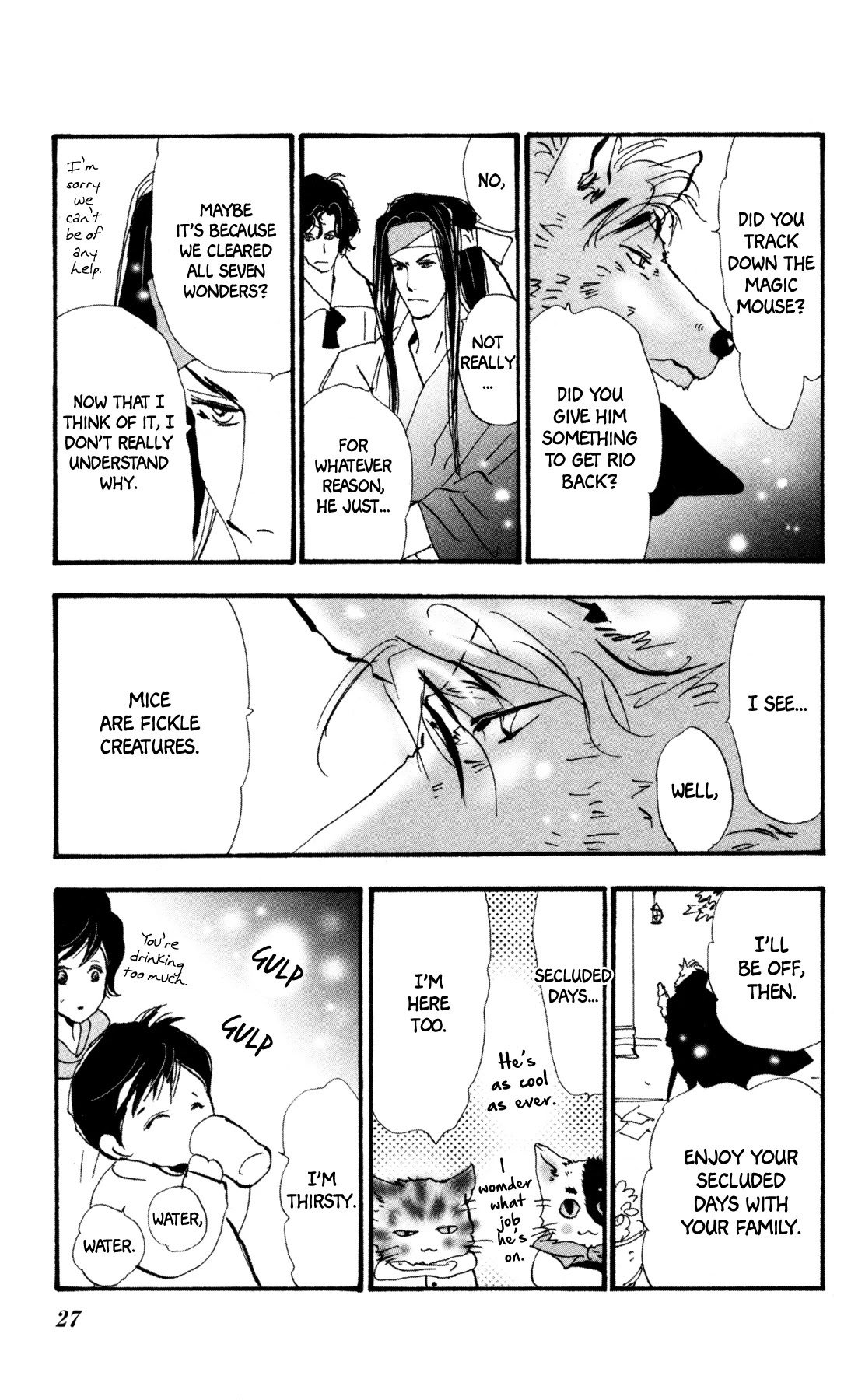 Neko Mix Genkitan Toraji Chapter 36 page 28 - Chapter 36: The Mother, Thirst, and Confession Tower