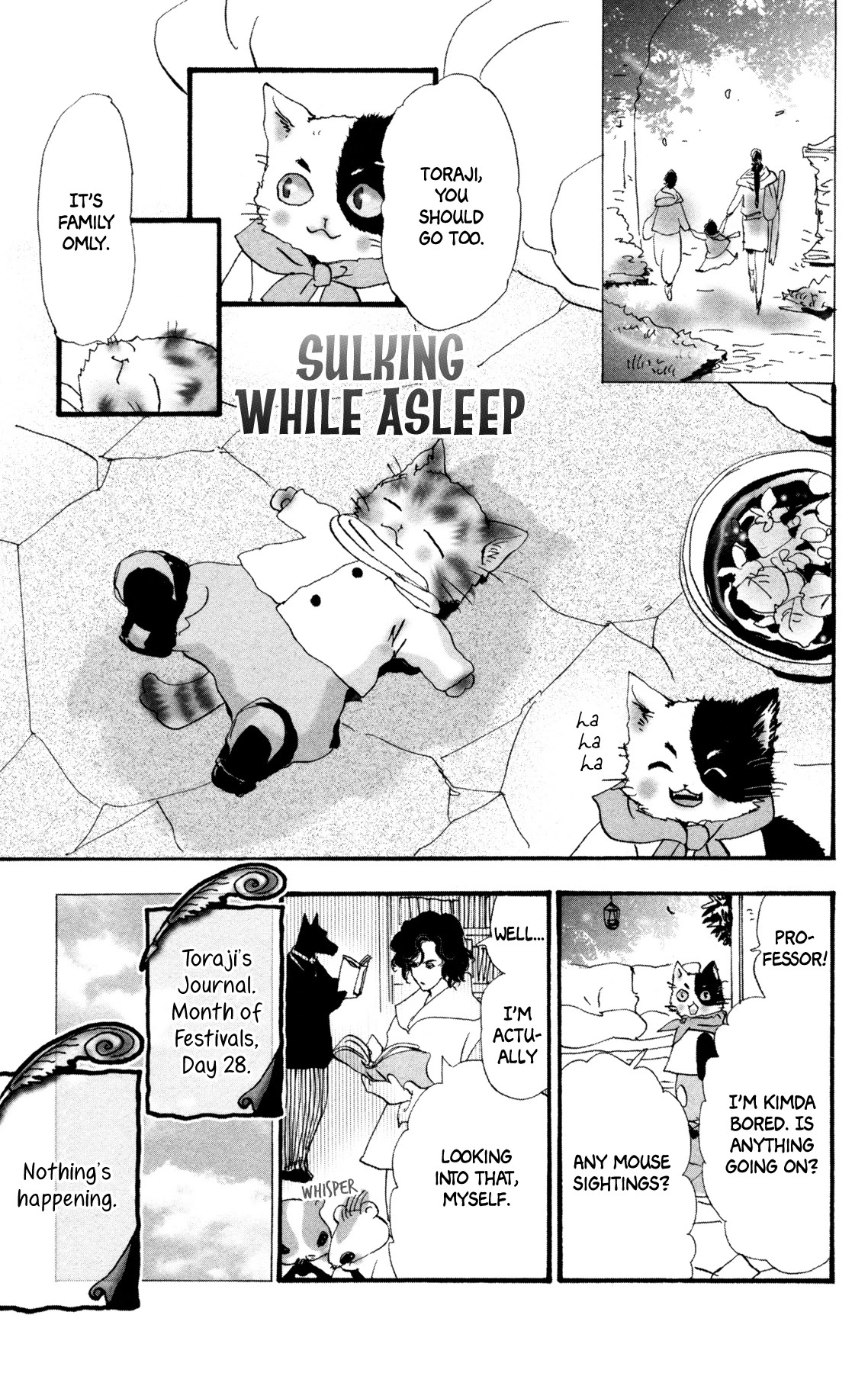 Neko Mix Genkitan Toraji Chapter 36 page 32 - Chapter 36: The Mother, Thirst, and Confession Tower