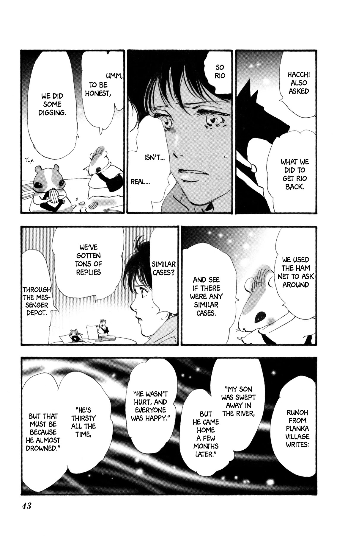Neko Mix Genkitan Toraji Chapter 36 page 44 - Chapter 36: The Mother, Thirst, and Confession Tower